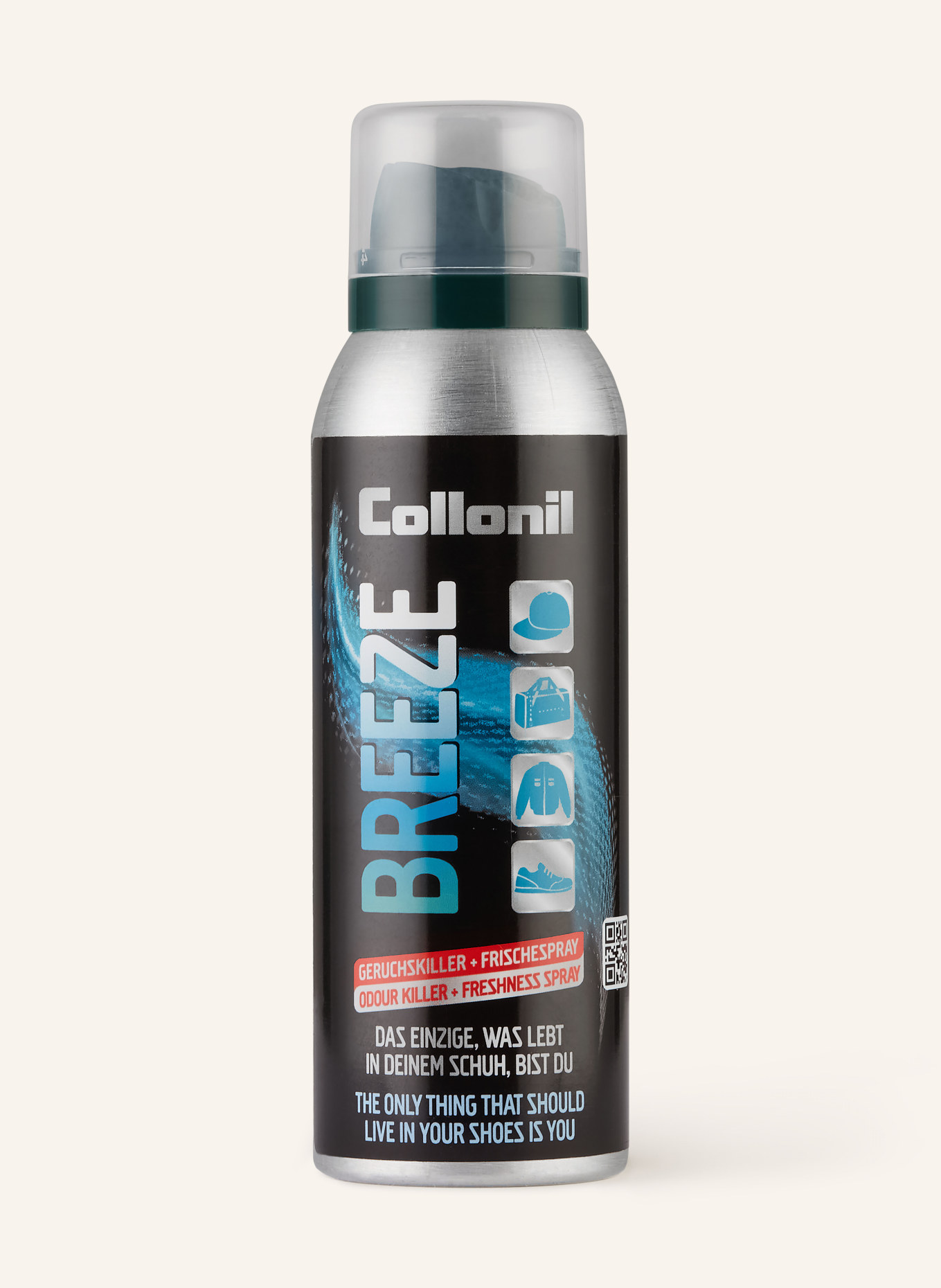 Collonil Anti-odor spray BREEZE, Color: SILVER/ BLACK/ TURQUOISE (Image 1)