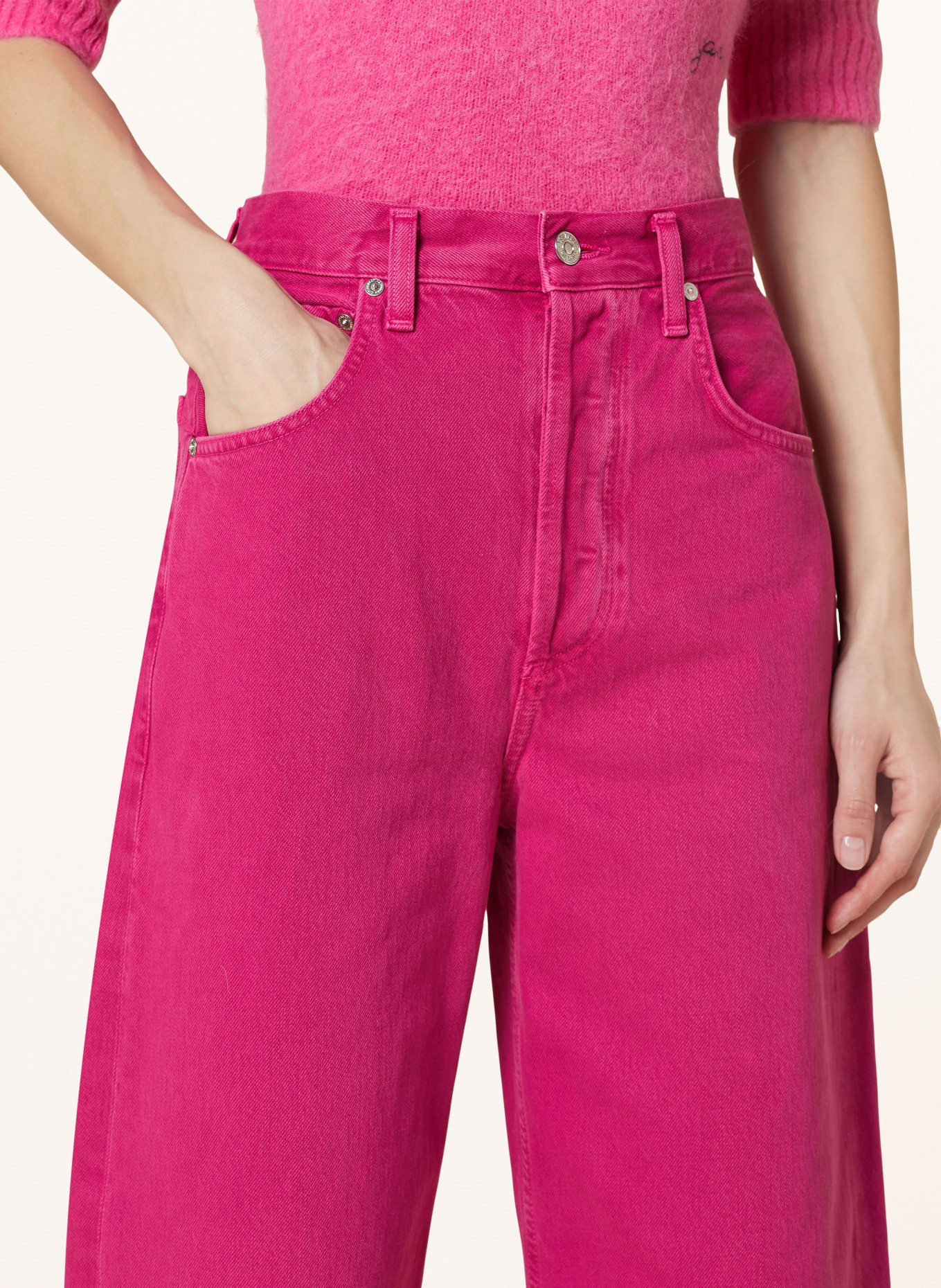 CITIZENS of HUMANITY Culotte jeans AYLA, Color: viola magenta (Image 6)