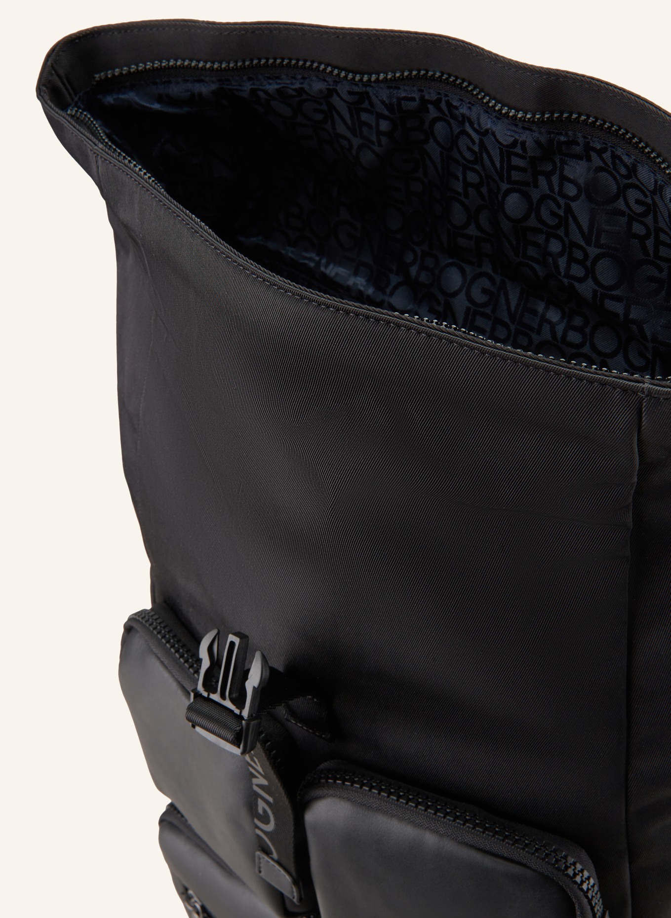 BOGNER Backpack NAX LEON with laptop compartment, Color: BLACK (Image 3)