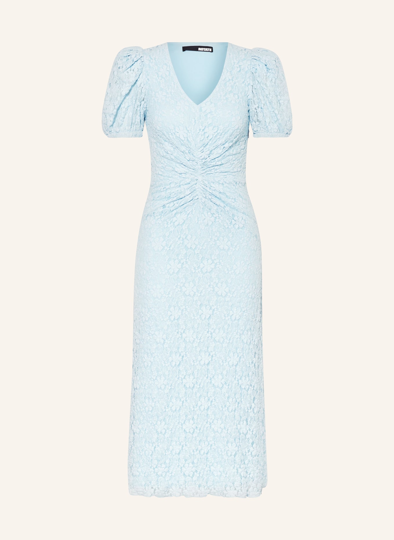 ROTATE Lace dress, Color: LIGHT BLUE (Image 1)