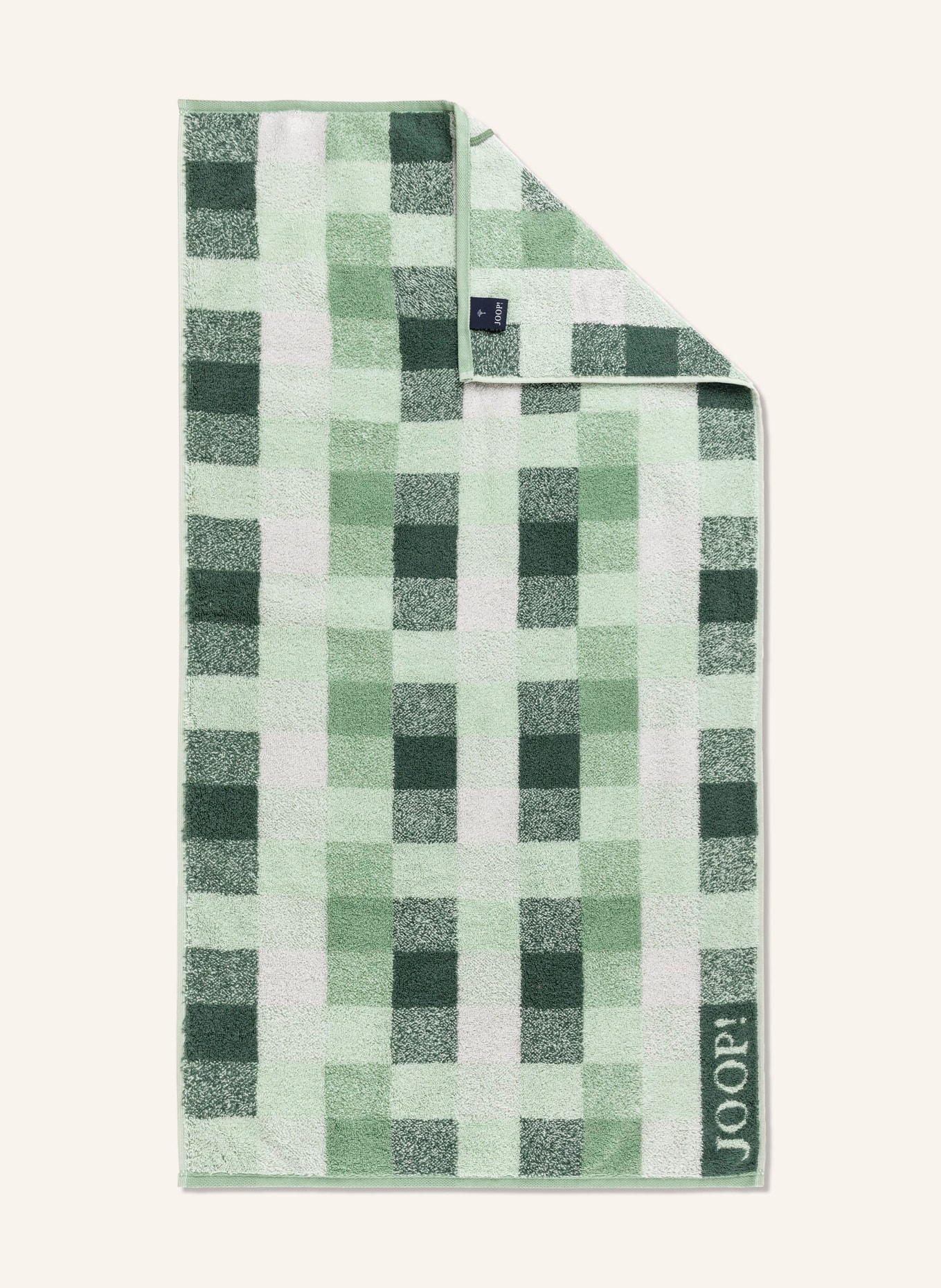 JOOP! Towel VIBE: LIGHT GREEN / GREEN