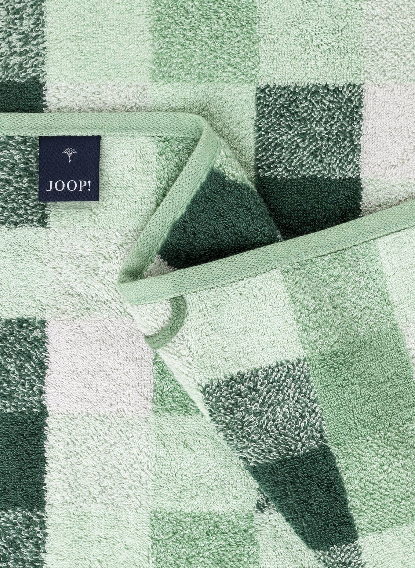 JOOP! Towel VIBE: LIGHT GREEN / GREEN