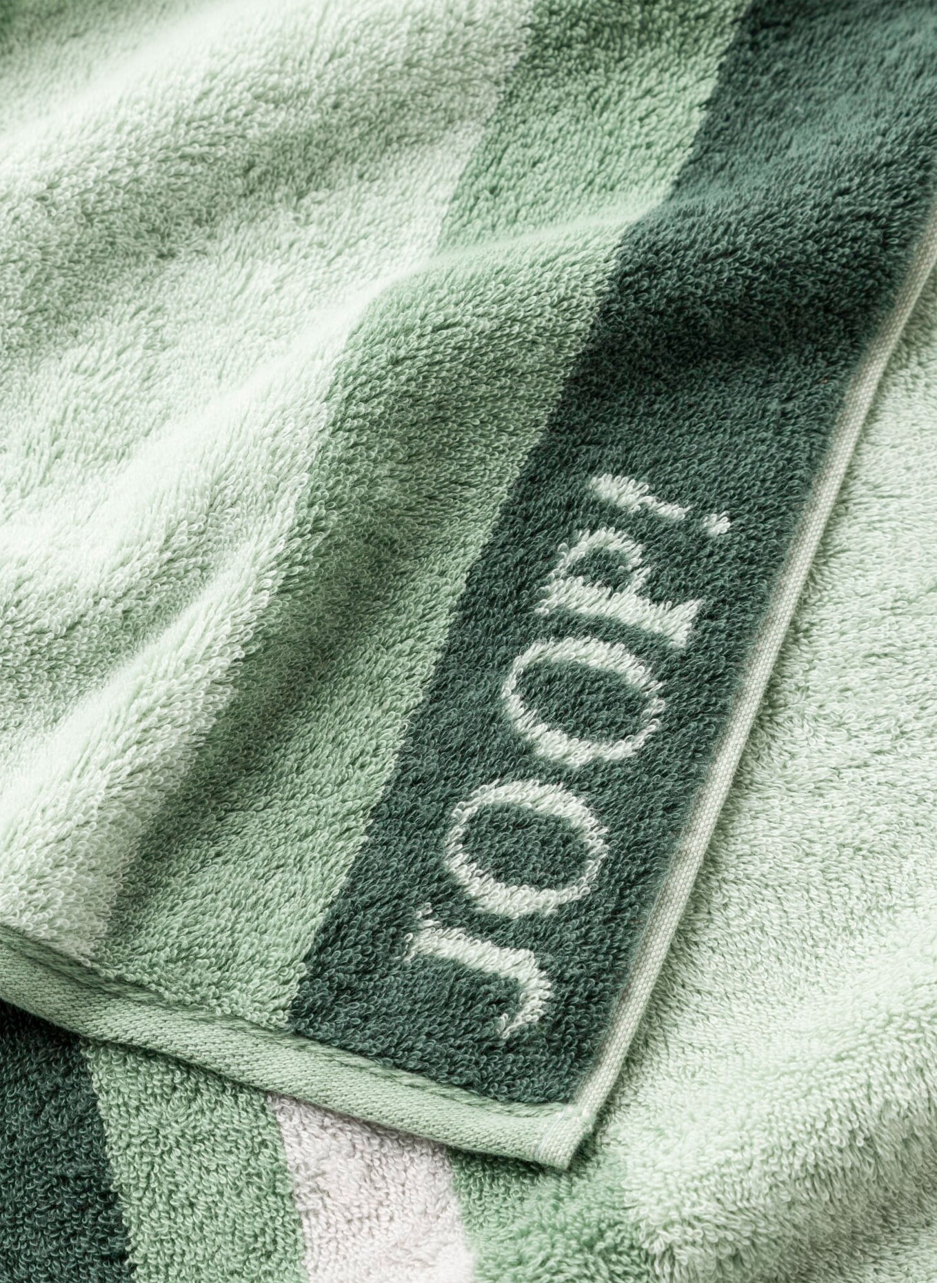 JOOP! Duschtuch VIBE: HELLGRÜN / GRÜN