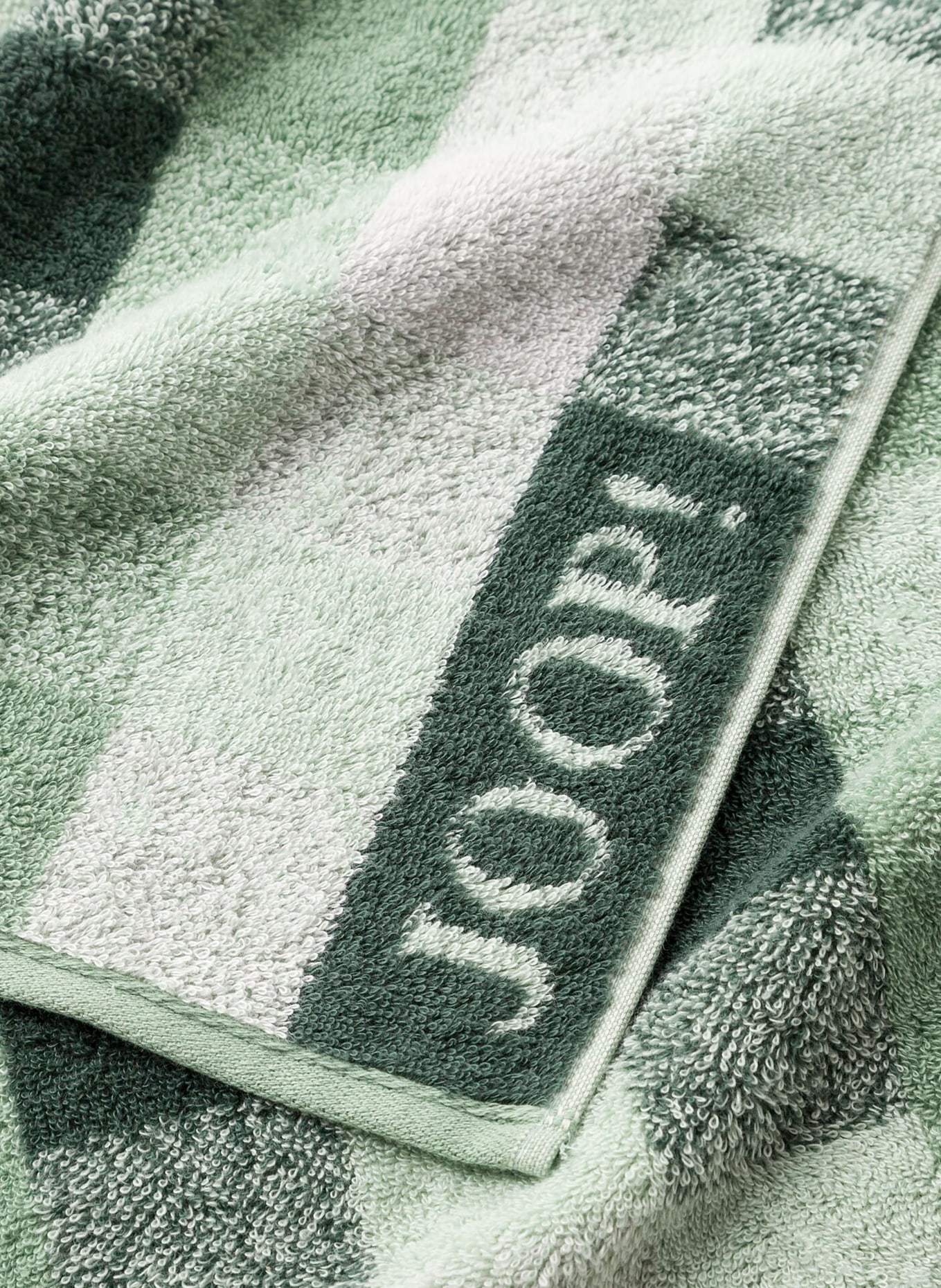 JOOP! Duschtuch VIBE: HELLGRÜN / GRÜN