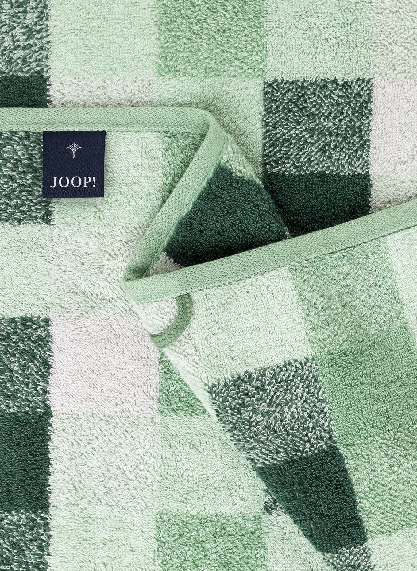 JOOP! Duschtuch VIBE: HELLGRÜN / GRÜN