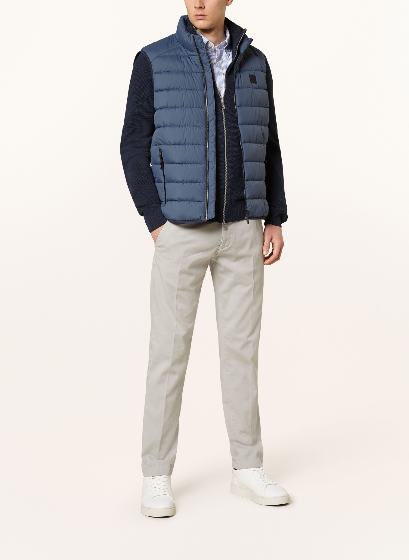 Marc O'Polo Quilted vest, Color: DARK BLUE (Image 2)