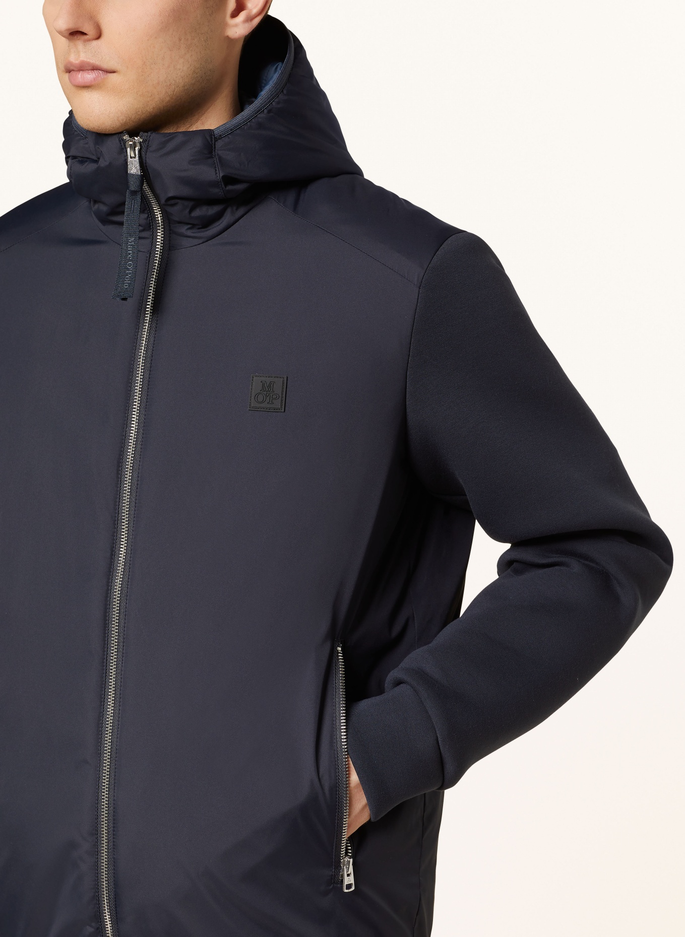 Marc O'Polo Jacket in mixed materials, Color: DARK BLUE (Image 5)