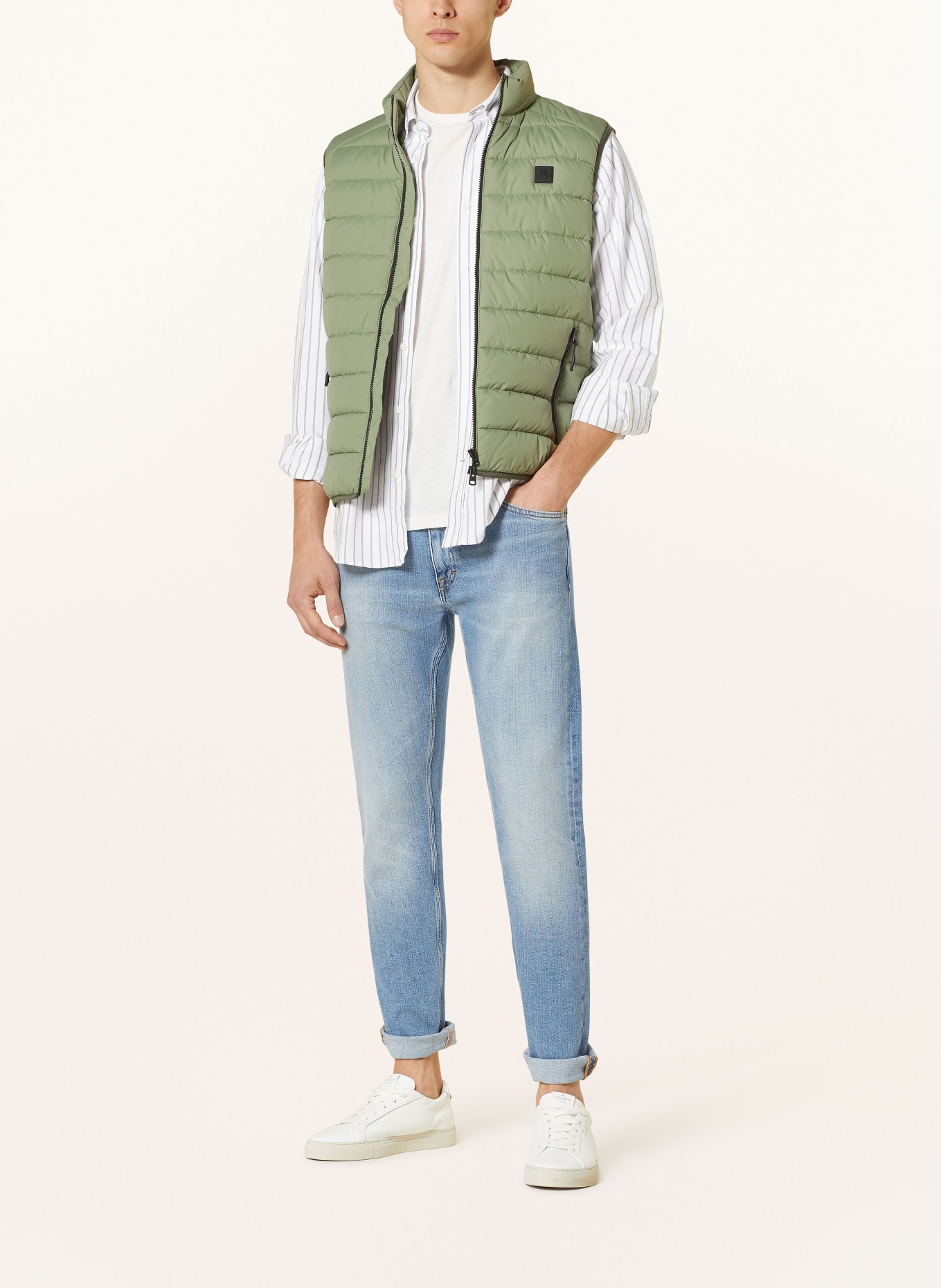 Marc O'Polo Quilted vest, Color: LIGHT GREEN (Image 2)