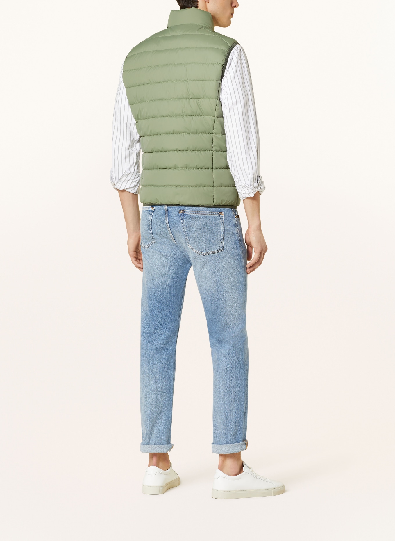 Marc O'Polo Quilted vest, Color: LIGHT GREEN (Image 3)