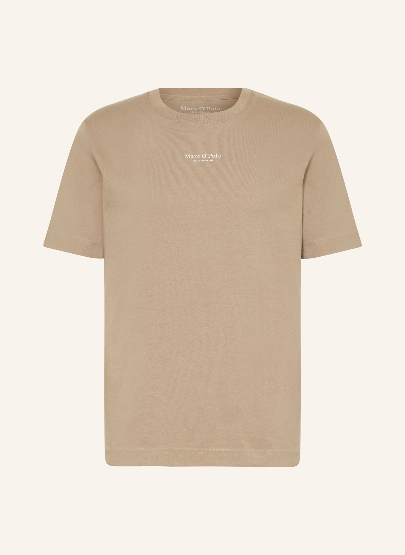 Marc O'Polo T-shirt, Color: LIGHT BROWN (Image 1)