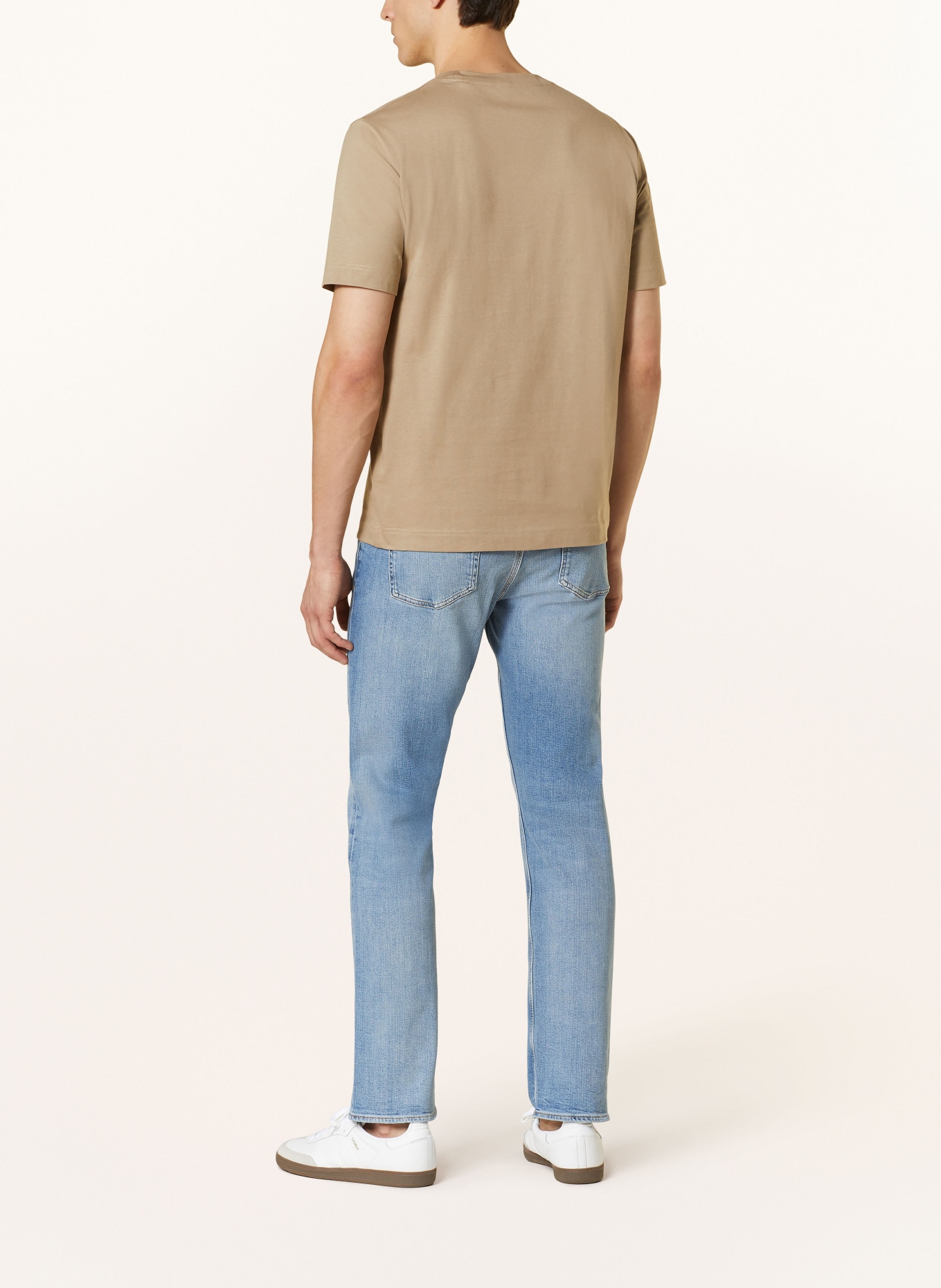 Marc O'Polo T-shirt, Color: LIGHT BROWN (Image 3)