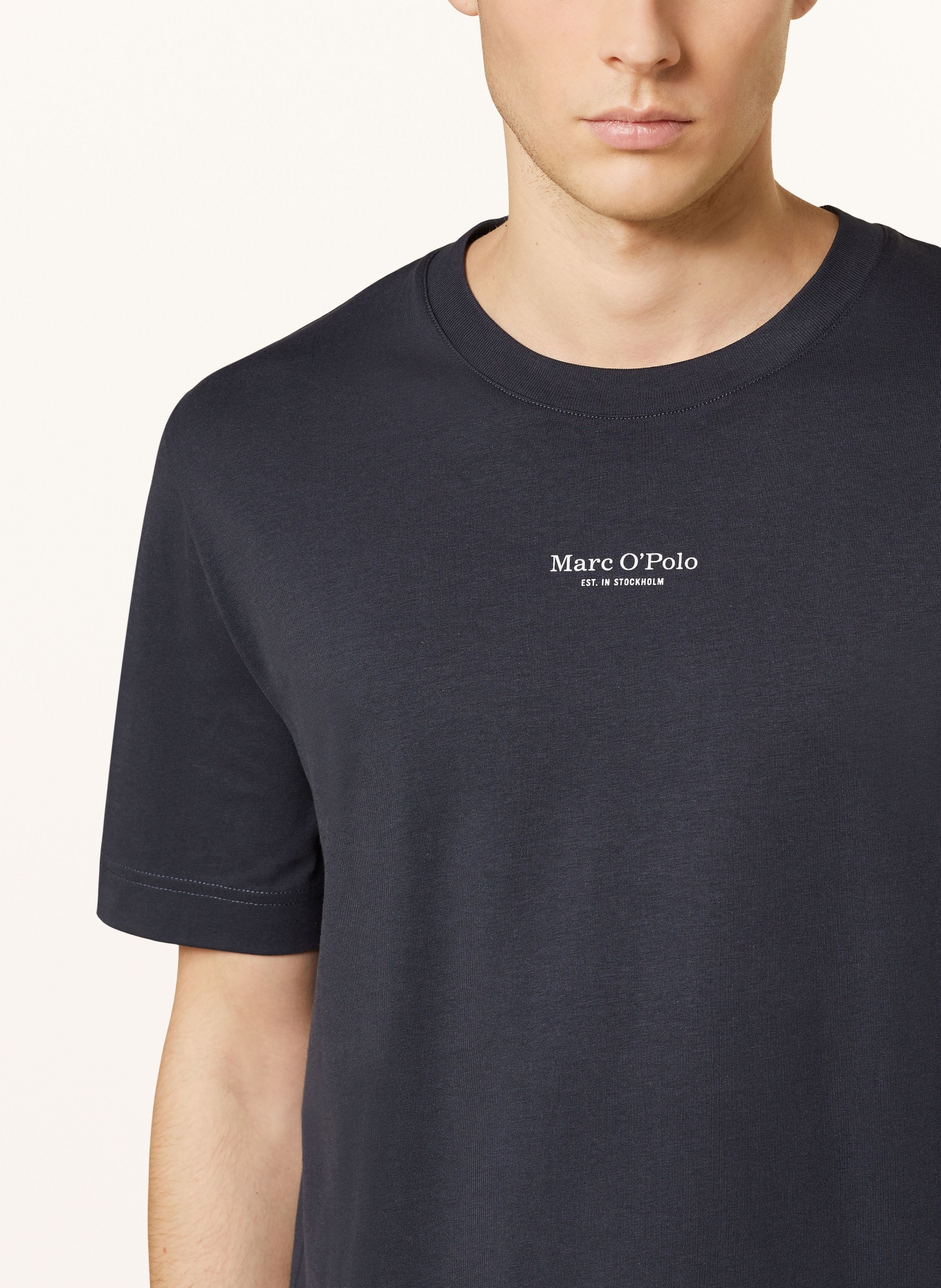 Marc O'Polo T-shirt, Color: DARK BLUE (Image 4)