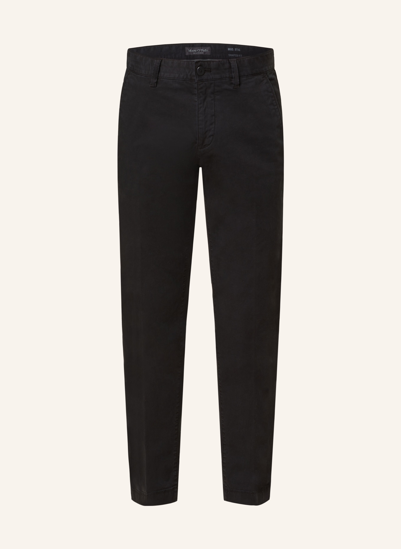 Marc O'Polo Chinos shaped fit, Color: BLACK (Image 1)