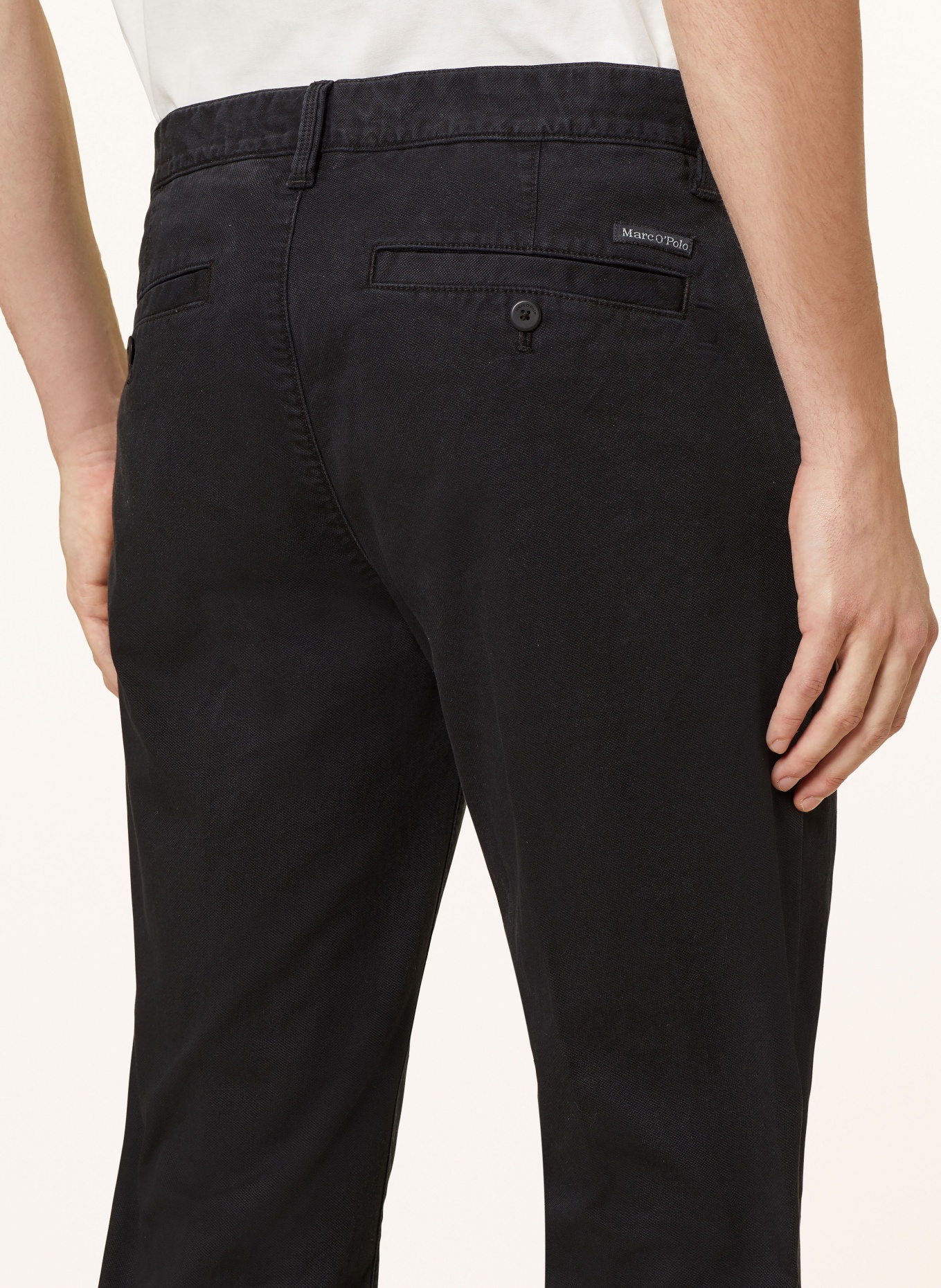 Marc O'Polo Chinos shaped fit, Color: BLACK (Image 6)