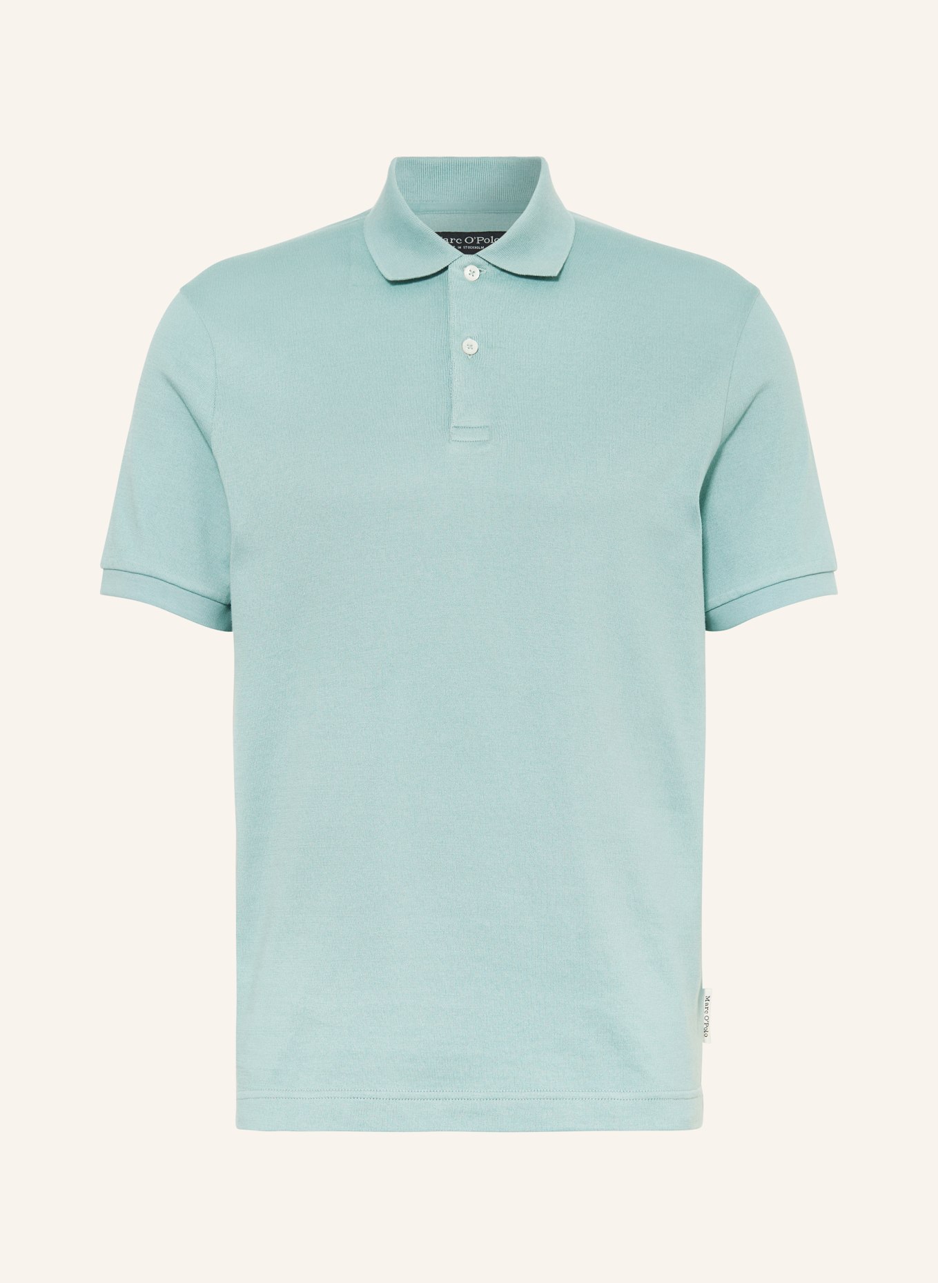 Marc O'Polo Strick-Poloshirt, Farbe: MINT (Bild 1)