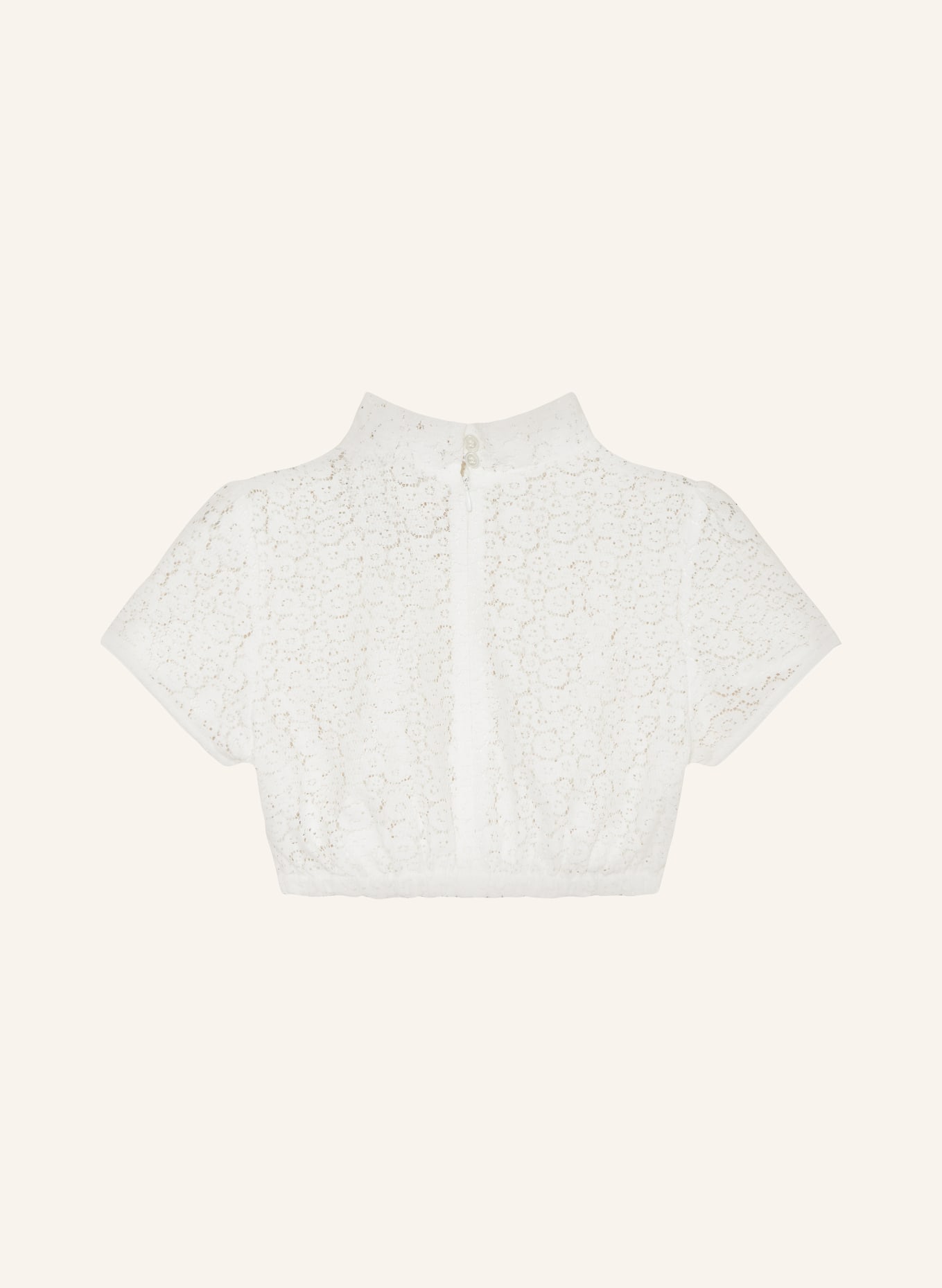 ALISSA BY KINGA MATHE Dirndl blouse INGA made of lace, Color: WHITE (Image 2)