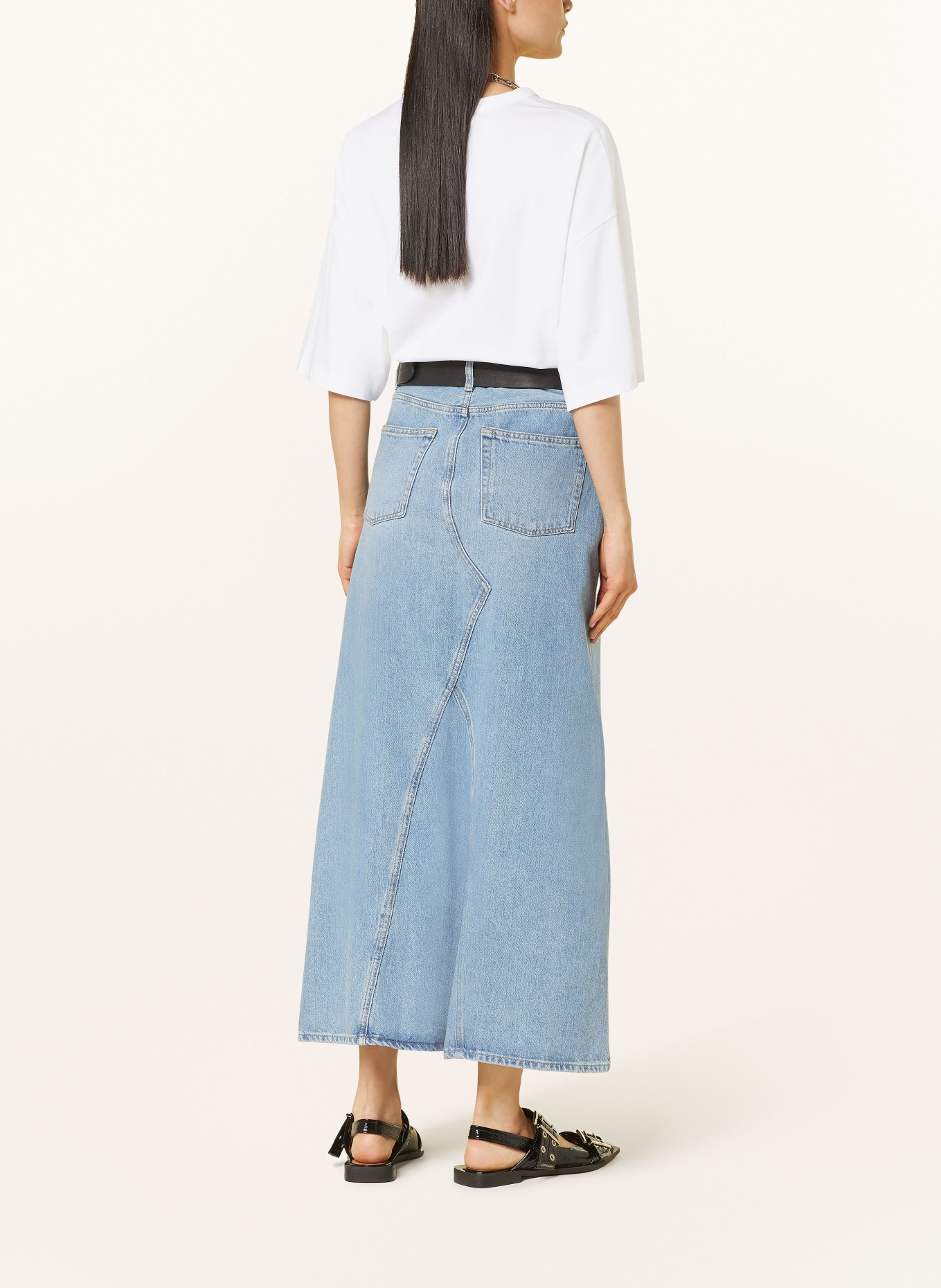 COS Denim skirt, Color: LIGHT BLUE (Image 3)