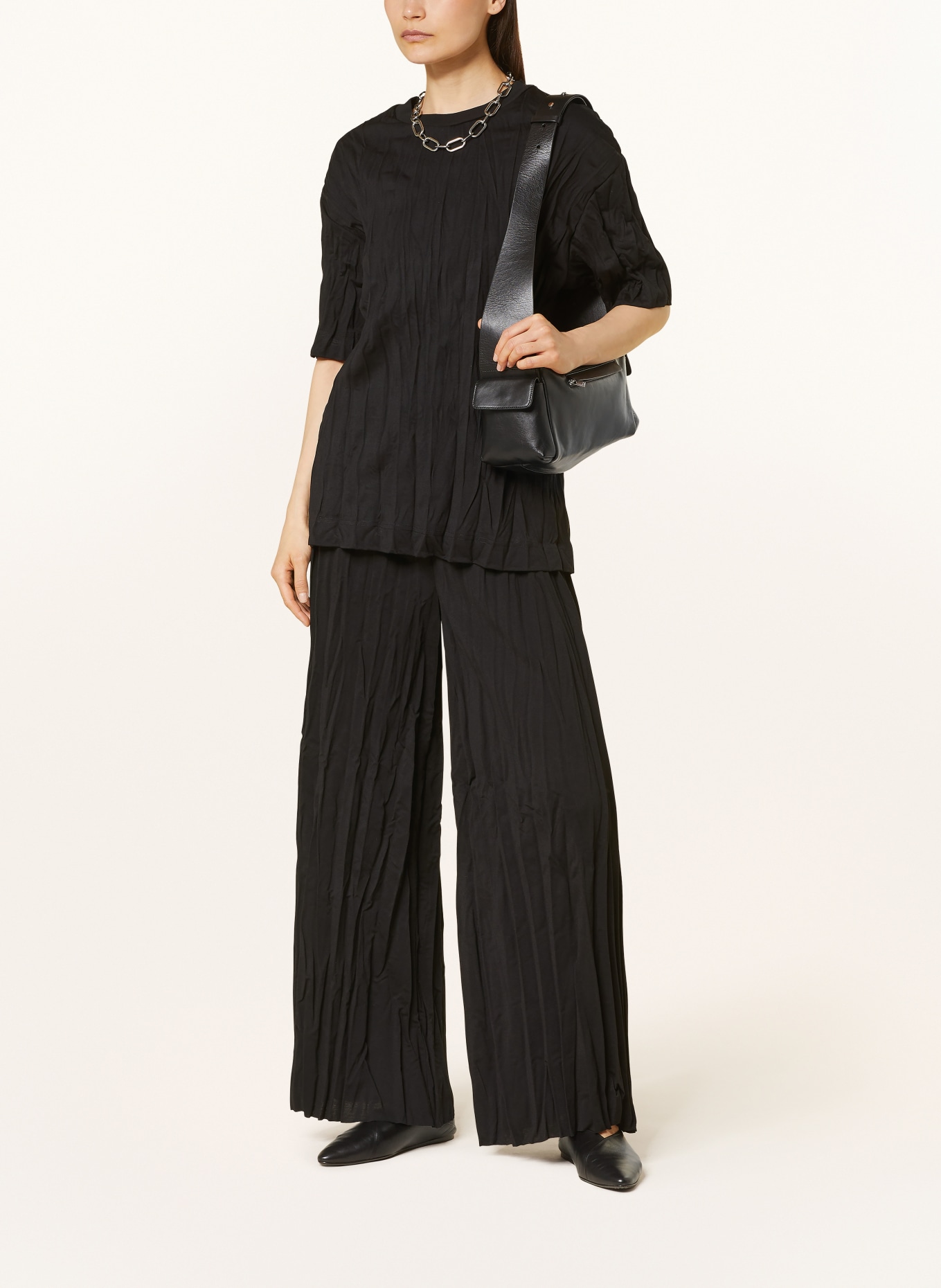 COS Pleated pants, Color: BLACK (Image 2)