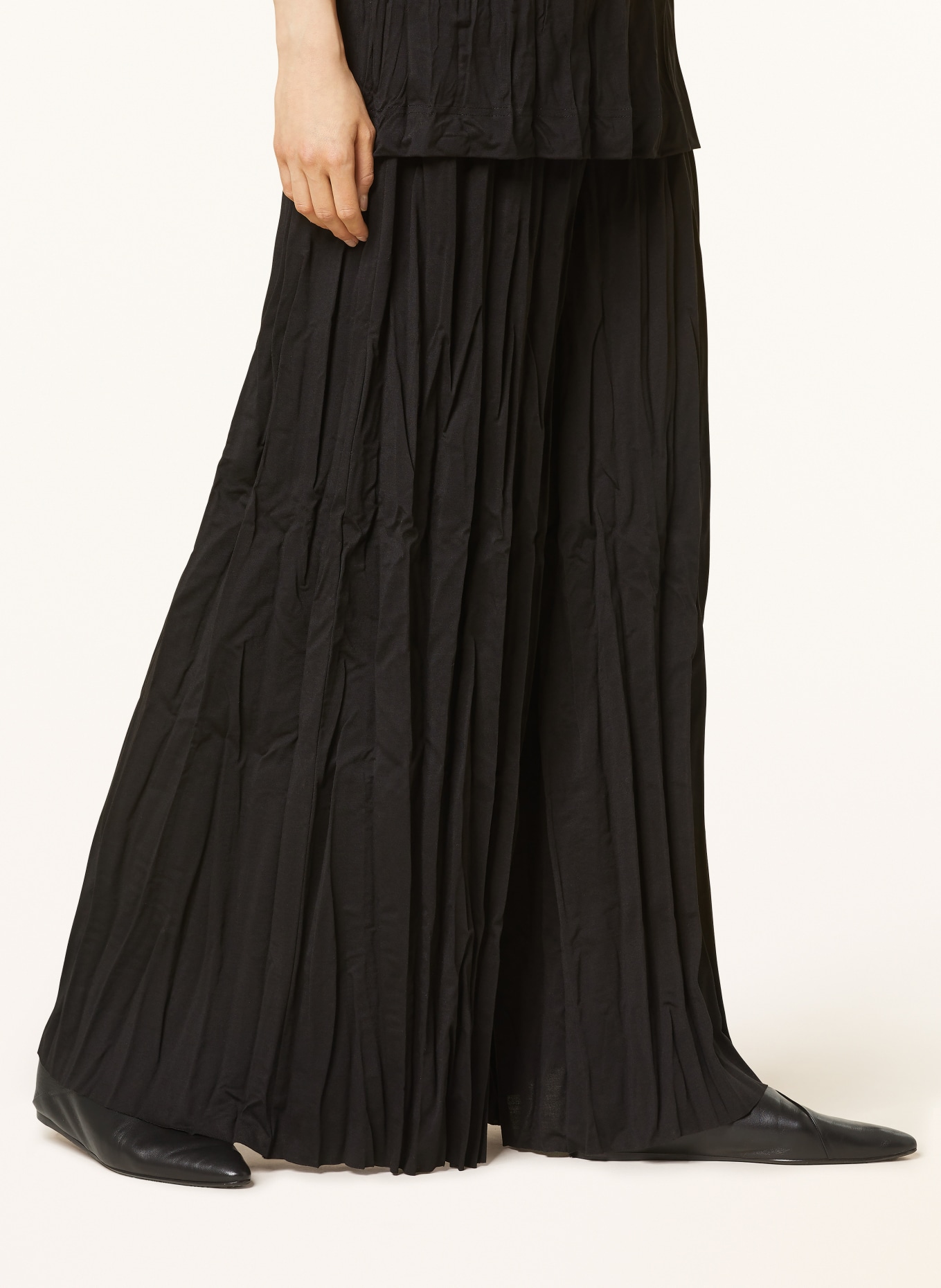 COS Pleated pants, Color: BLACK (Image 5)