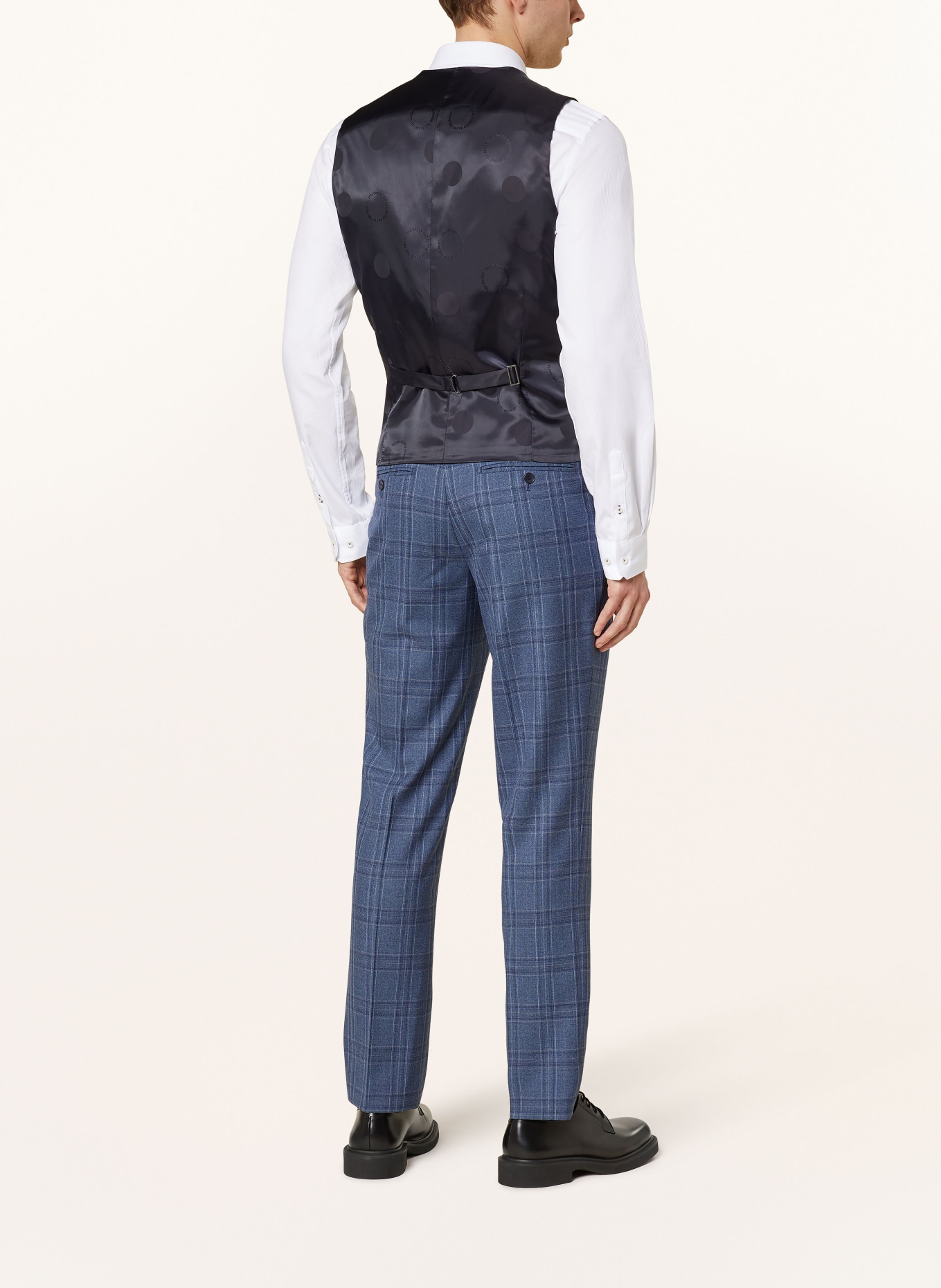 TED BAKER Suit vest ADLERSW slim fit, Color: MID-BLUE MID-BLUE (Image 4)