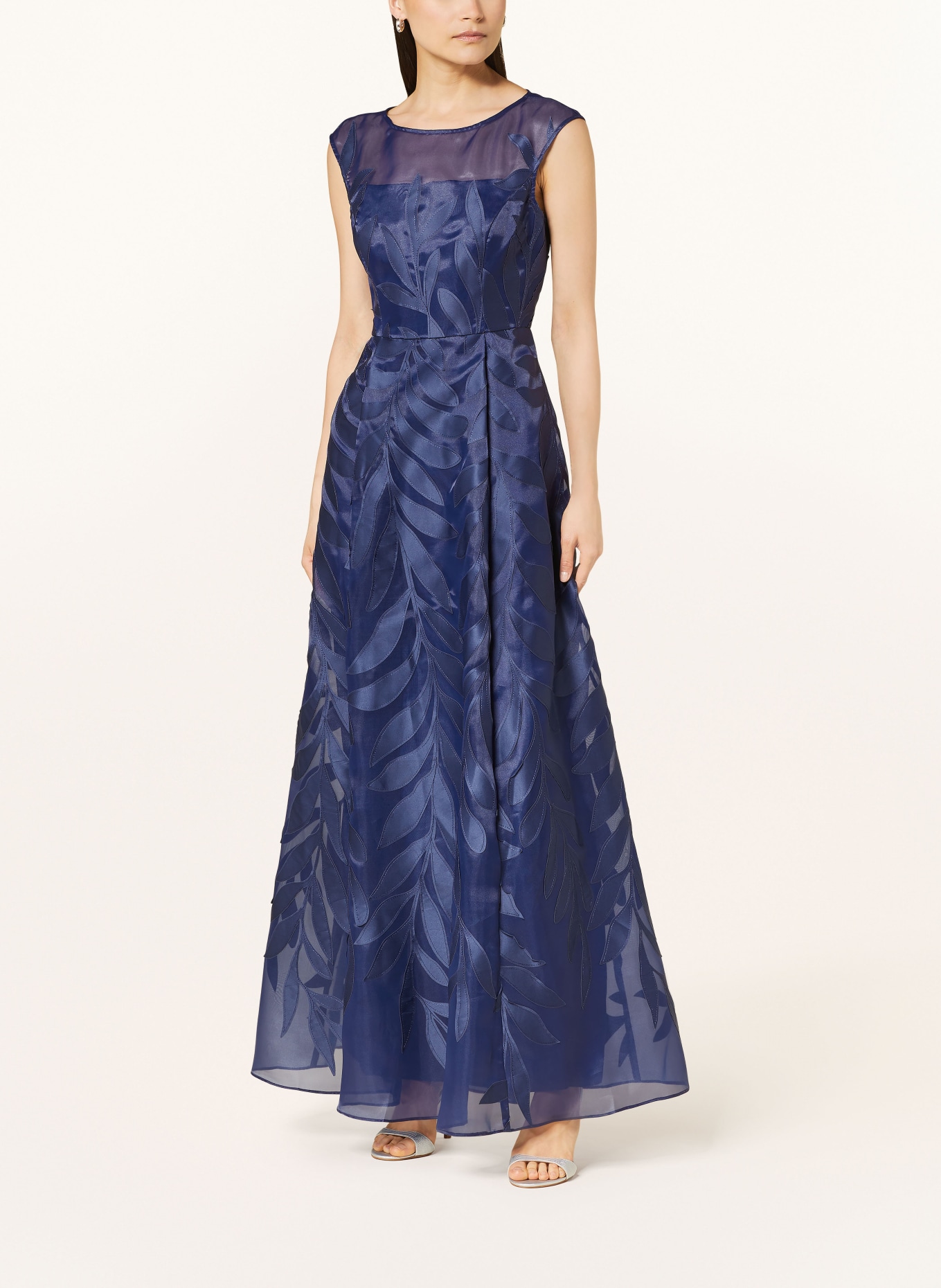 ADRIANNA PAPELL Evening dress, Color: DARK BLUE (Image 2)