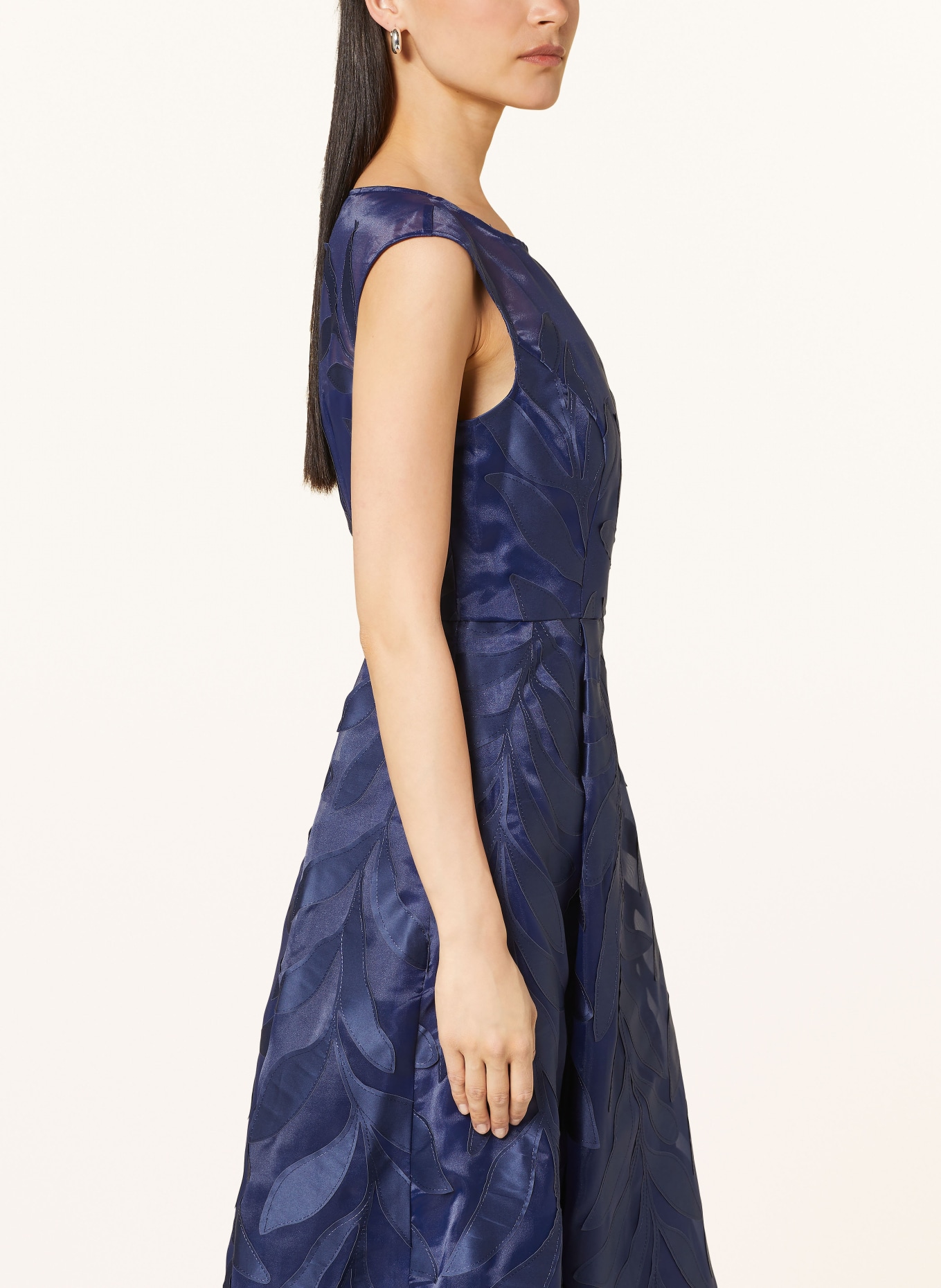 ADRIANNA PAPELL Evening dress, Color: DARK BLUE (Image 4)