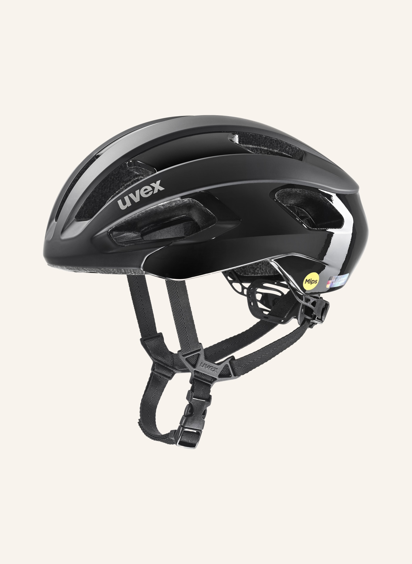 uvex Cycling helmet RISE PRO MIPS, Color: BLACK (Image 1)