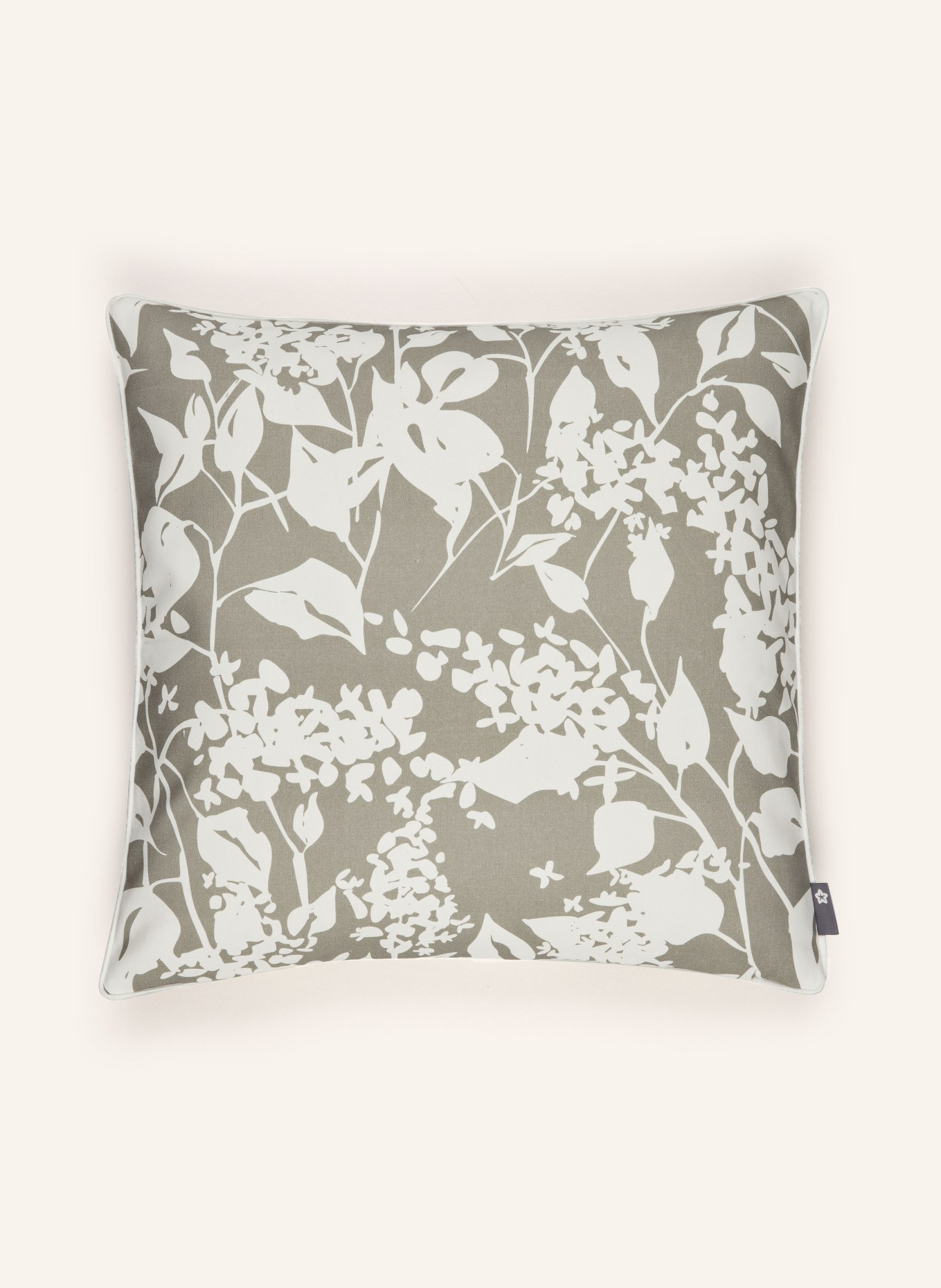 pichler Decorative cushion cover LIVIA, Color: GRAY/ WHITE (Image 1)