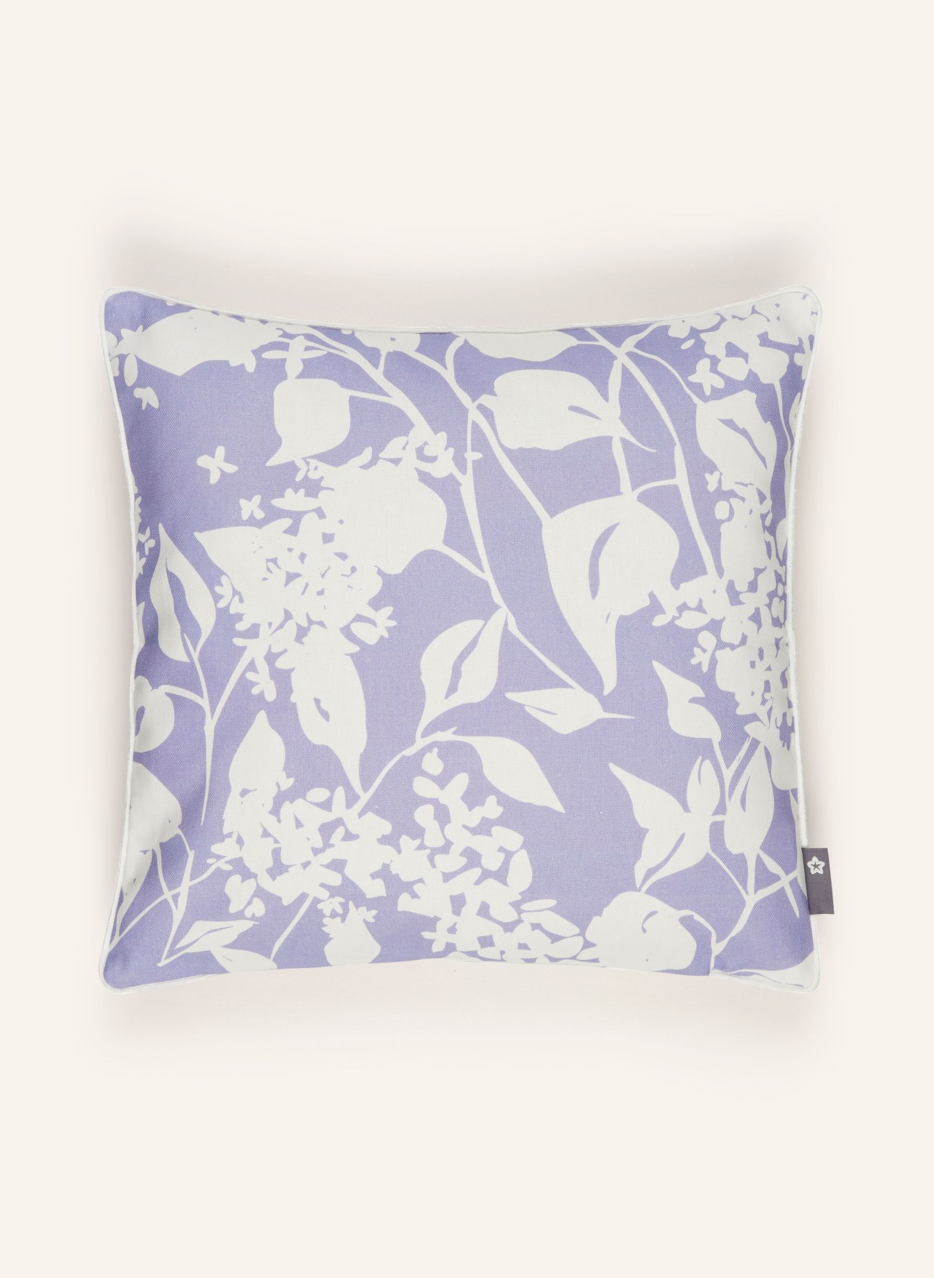 pichler Decorative cushion cover LIVIA, Color: LIGHT PURPLE/ WHITE (Image 1)