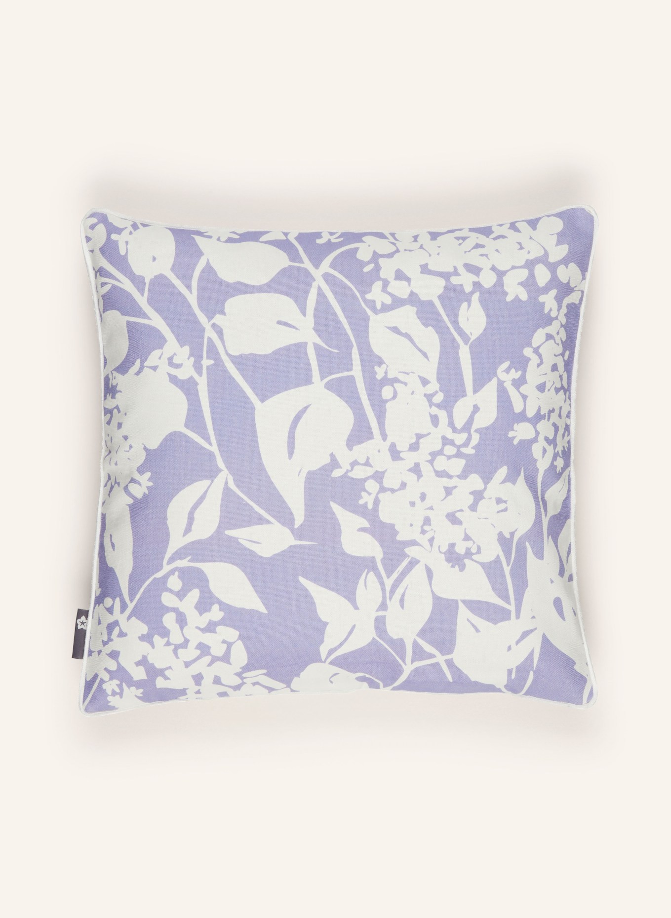pichler Decorative cushion cover LIVIA, Color: LIGHT PURPLE/ WHITE (Image 2)