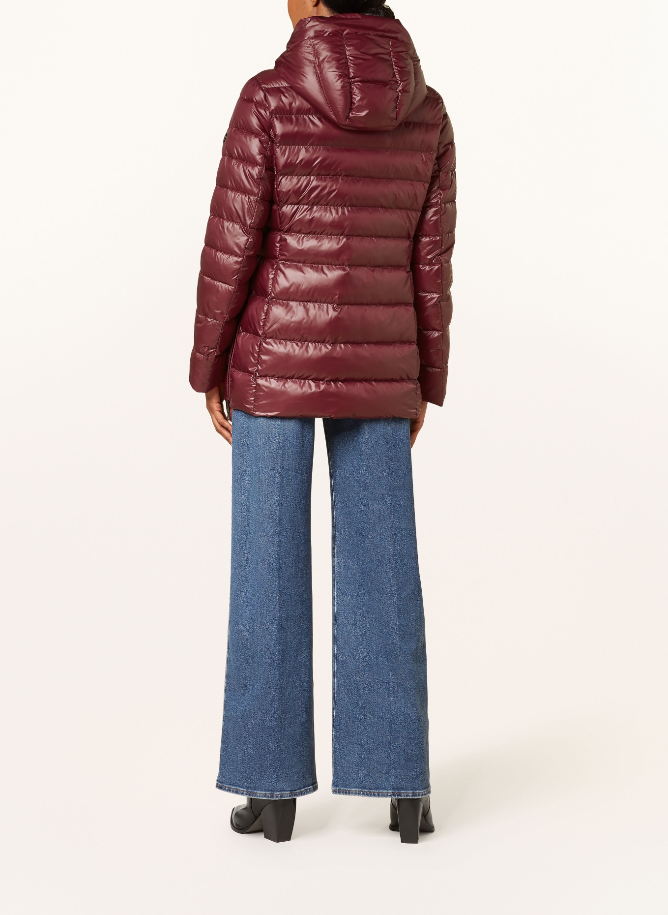 FUCHS SCHMITT Quilted jacket with detachable hood, Color: DARK RED (Image 3)