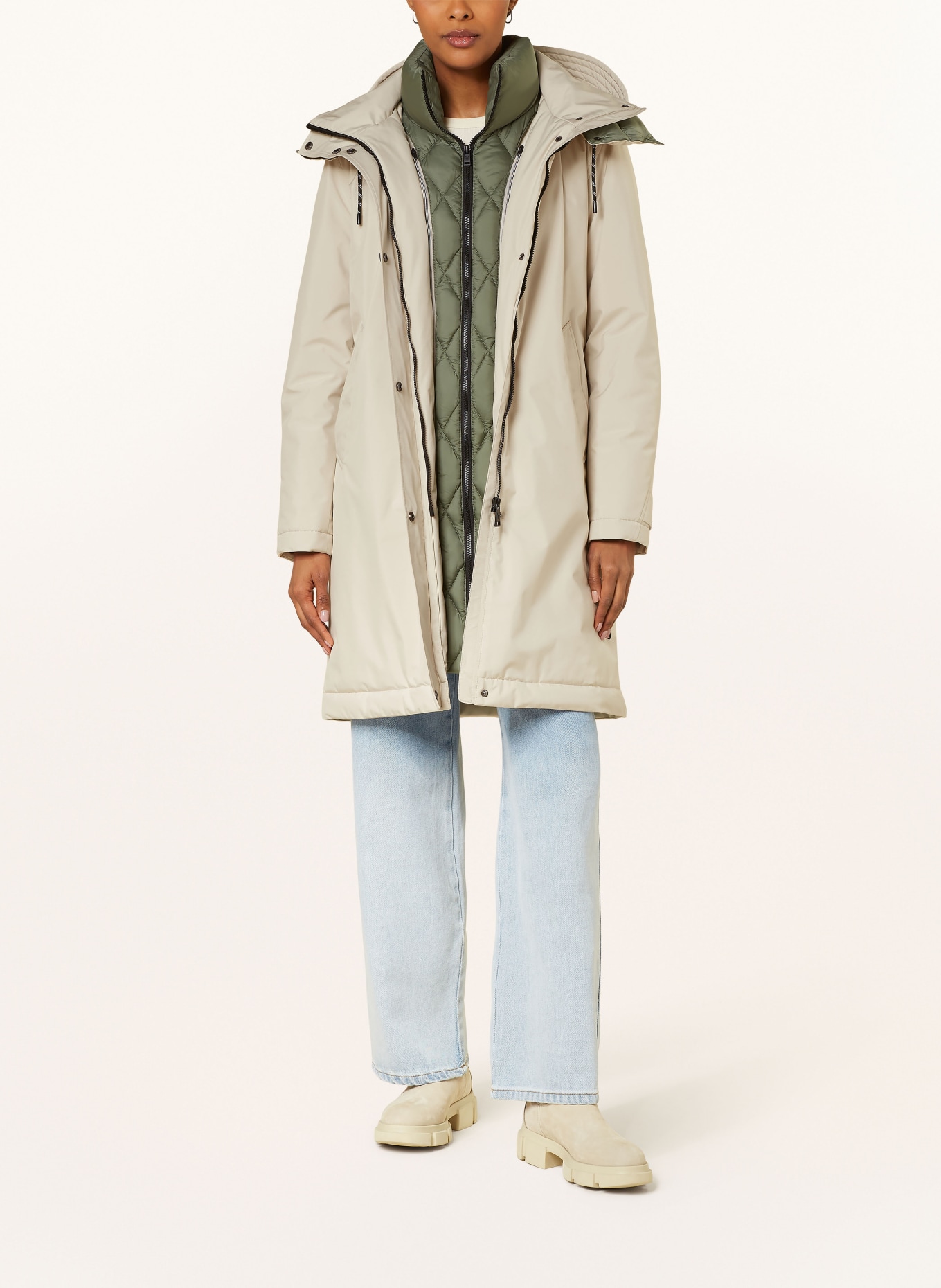 FUCHS SCHMITT Parka, Farbe: BEIGE (Bild 2)
