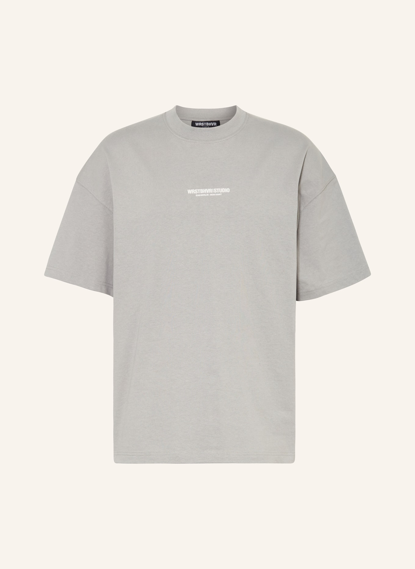 WRSTBHVR T-shirt TYPE V2, Color: BLUE GRAY (Image 1)