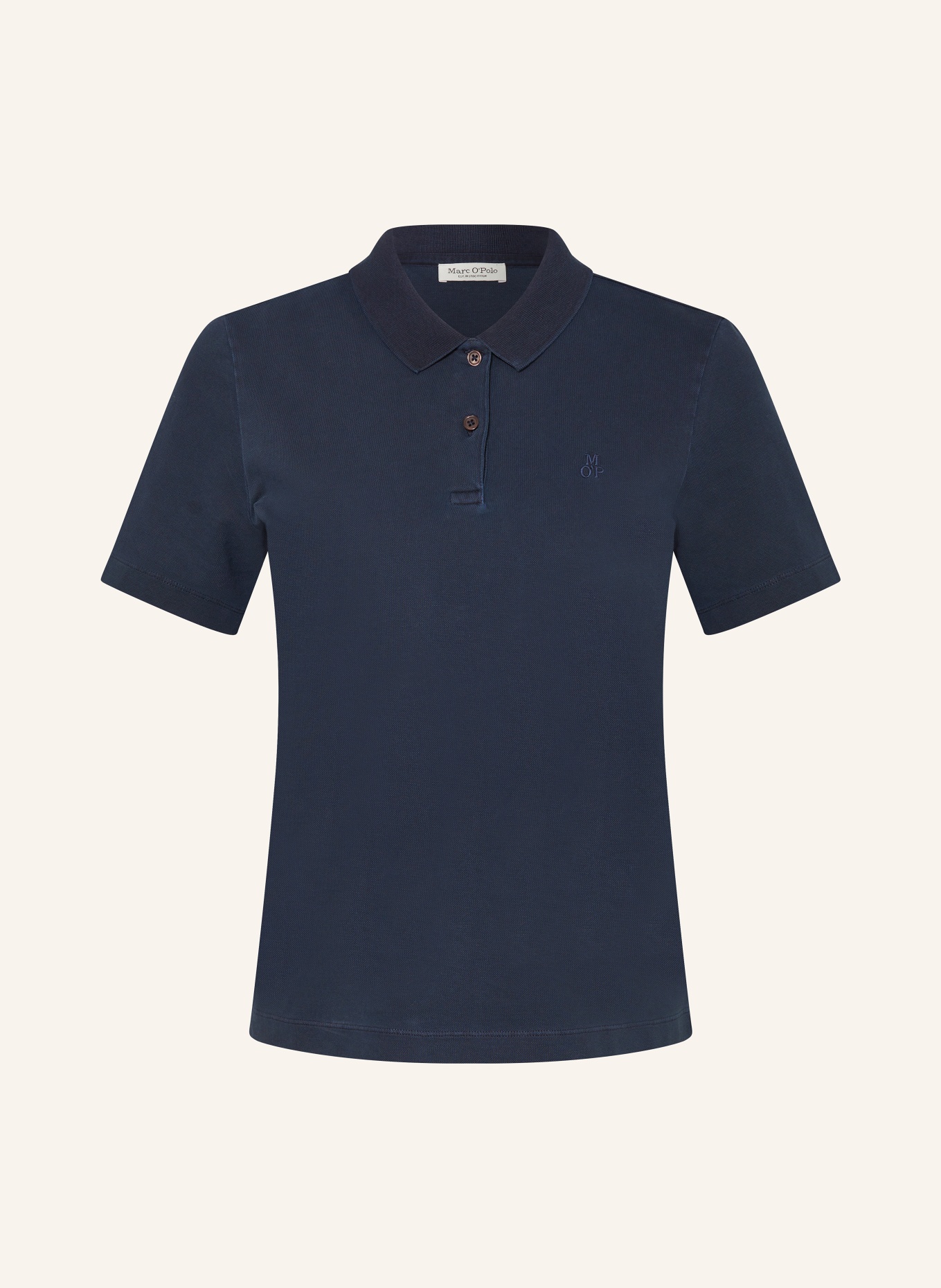 Marc O'Polo Piqué polo shirt, Color: DARK BLUE (Image 1)