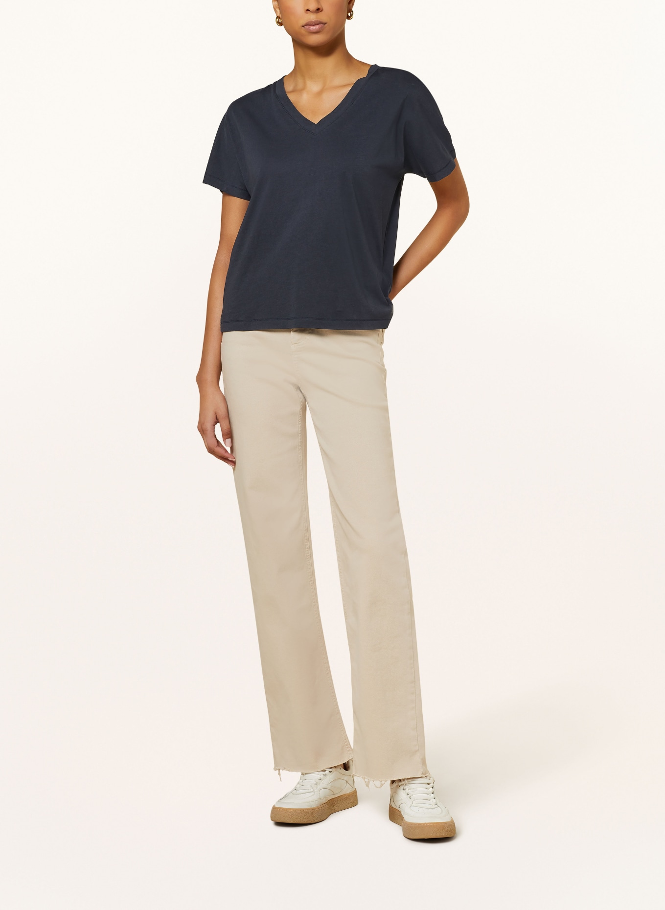 Marc O'Polo T-shirt, Color: DARK BLUE (Image 2)