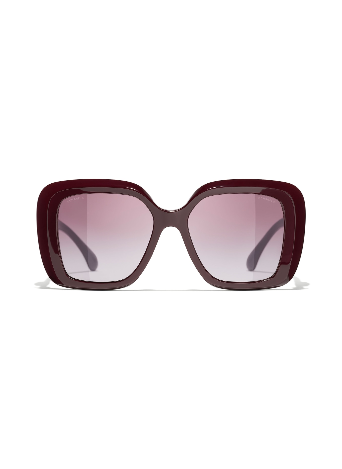 CHANEL Kwadratowe okulary przeciwsłoneczne, Kolor: 1461S1 FUKSJA/ FUKSJA GRADIENT (Obrazek 2)