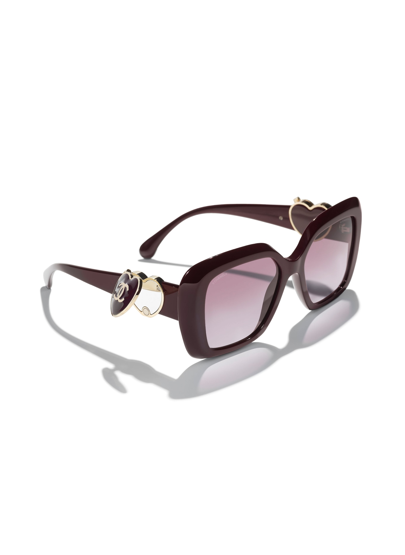 CHANEL Square sunglasses, Color: 1461S1 FUCHSIA/ FUCHSIA GRADIENT (Image 4)