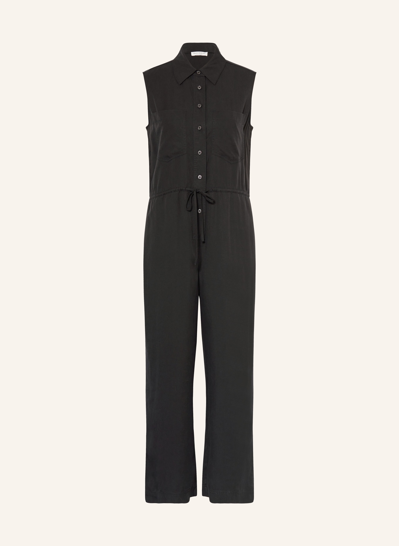 Black polo jumpsuit discount