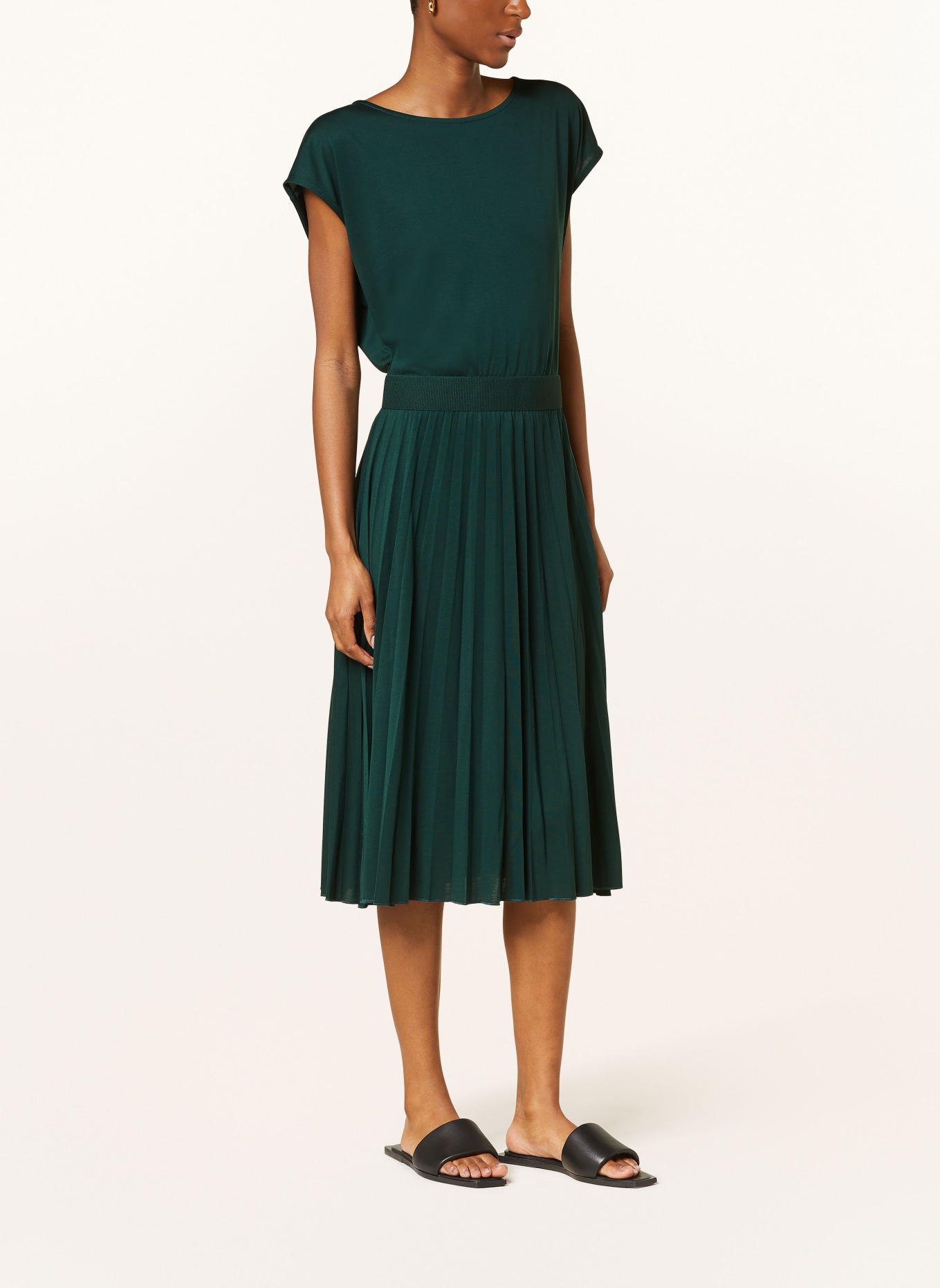 Marc O'Polo Kleid: DUNKELGRÜN