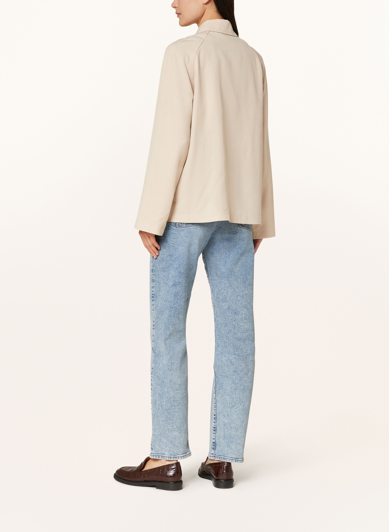 Marc O'Polo Cropped trench coat: BEIGE