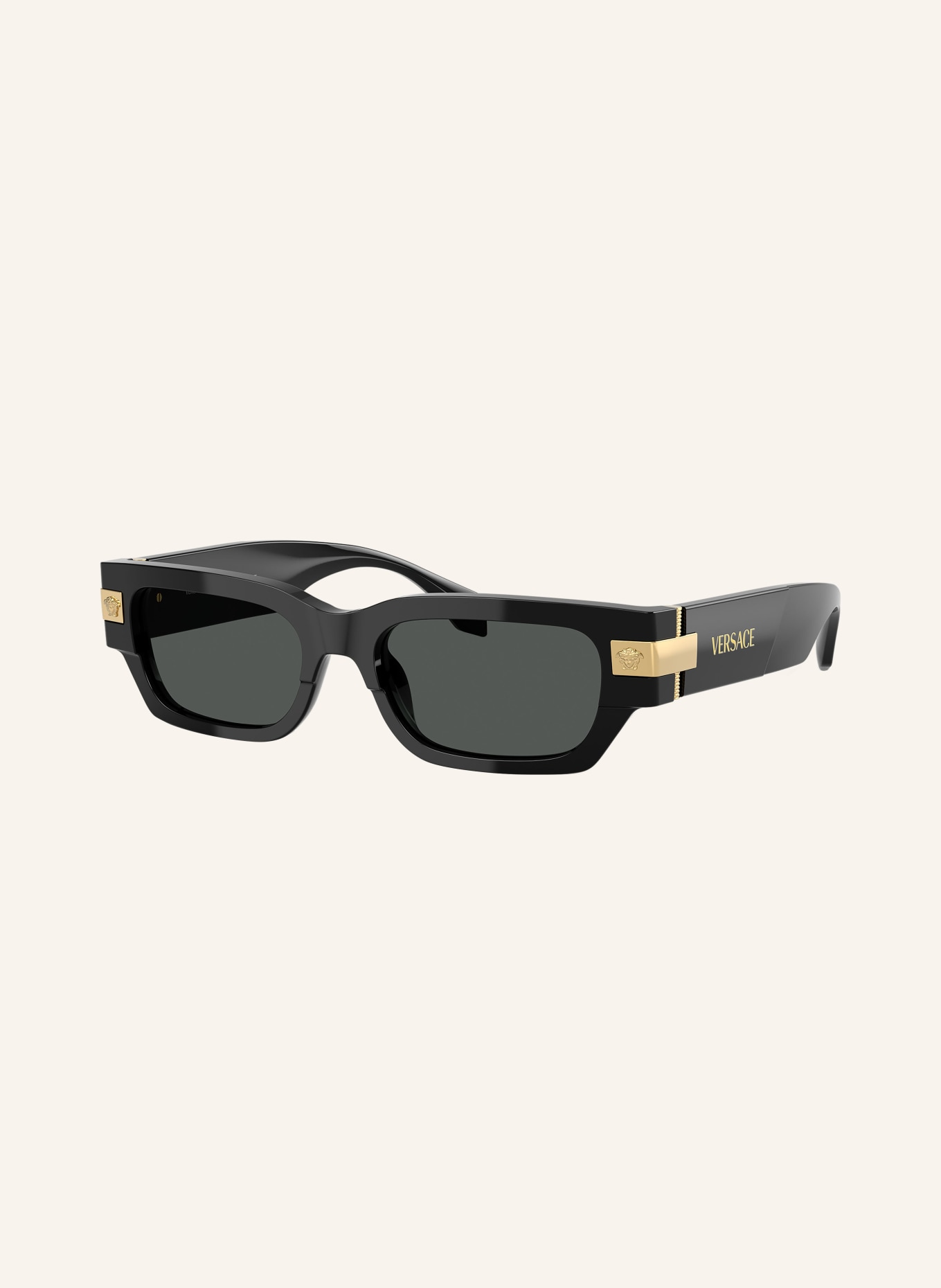 VERSACE Sunglasses VE4465, Color: GB1/87 BLACK/DARK GRAY (Image 1)