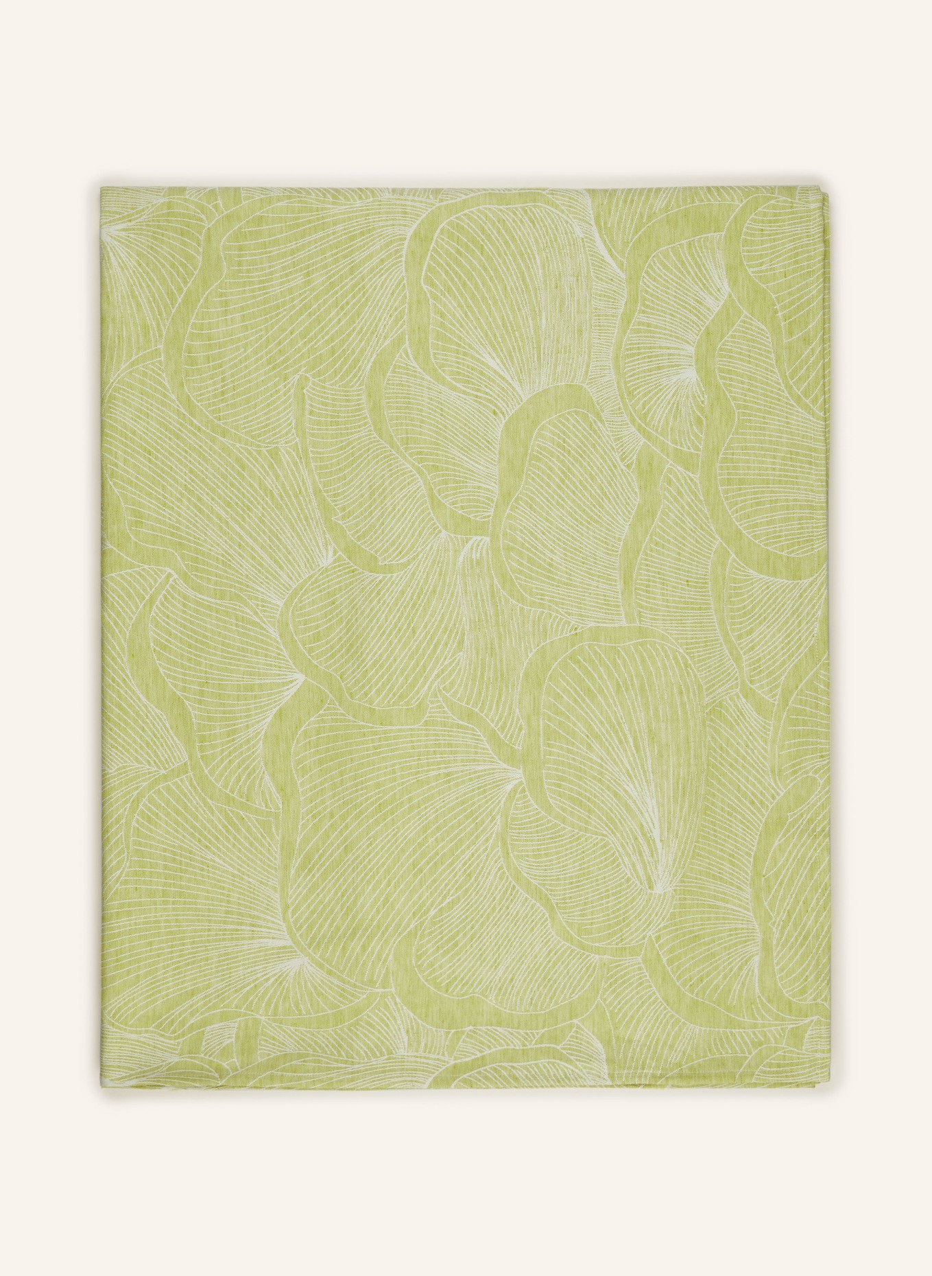 pichler Table cloth JOVELL, Color: LIGHT GREEN/ WHITE (Image 1)