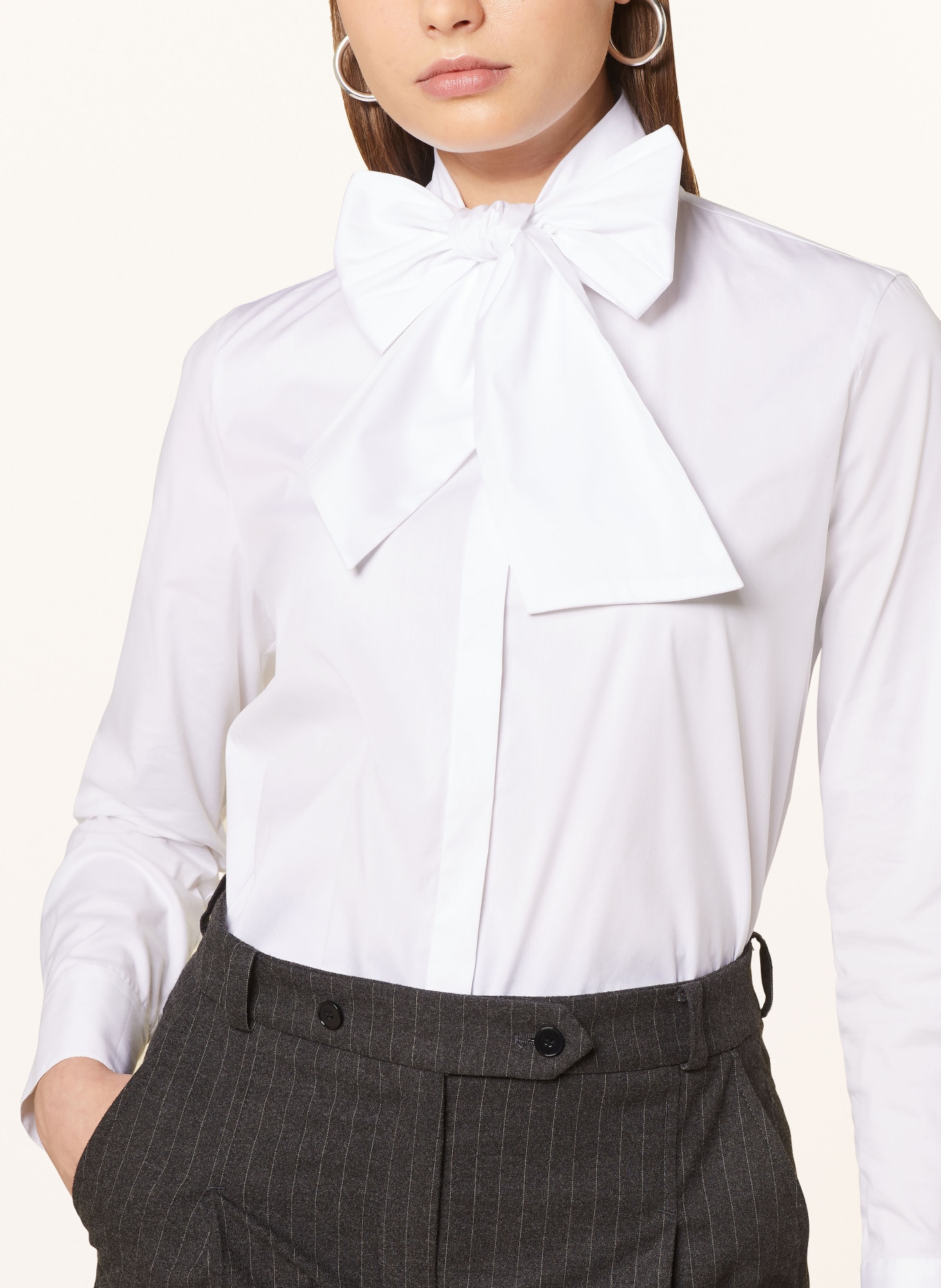 RIANI Bow-tie blouse, Color: WHITE (Image 4)