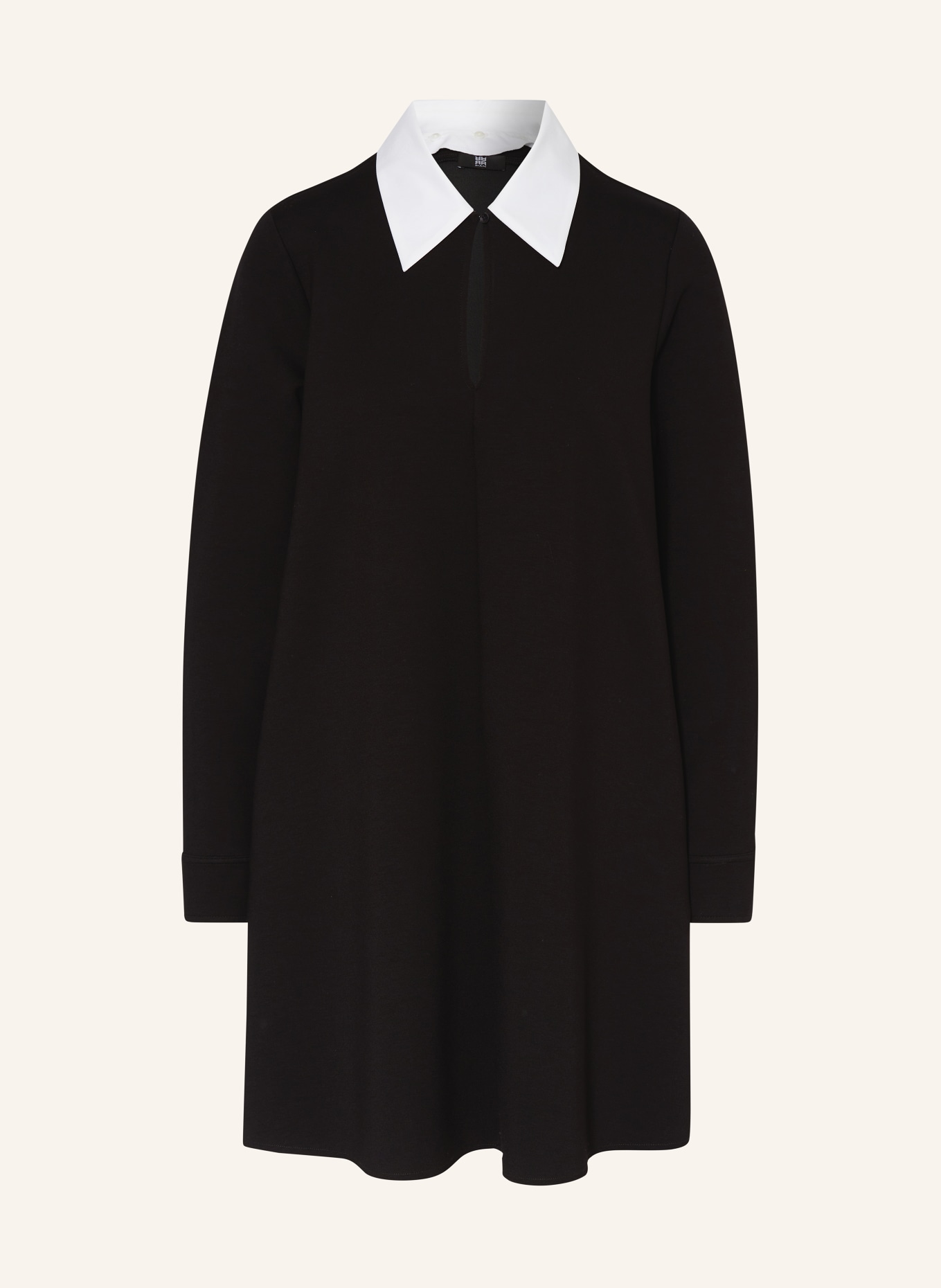 RIANI Jersey dress: BLACK / WHITE