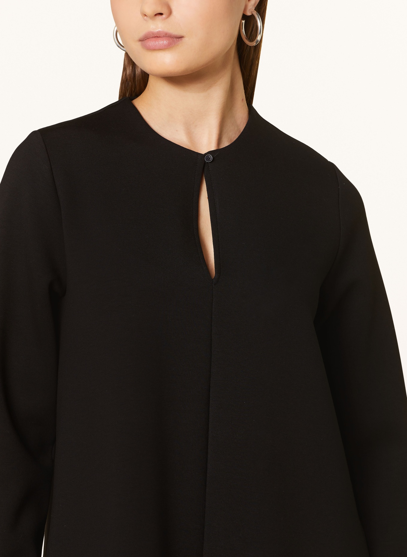 RIANI Jersey dress: BLACK / WHITE