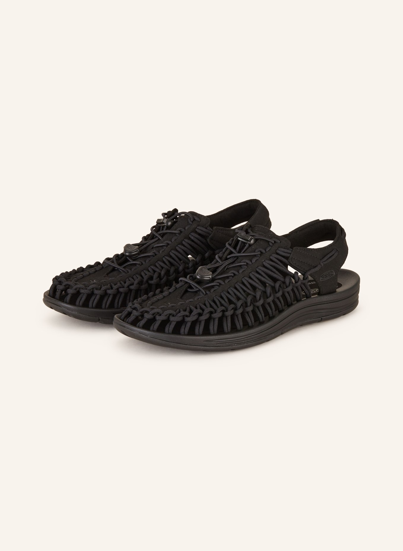 KEEN Trekking sandals UNEEK: BLACK