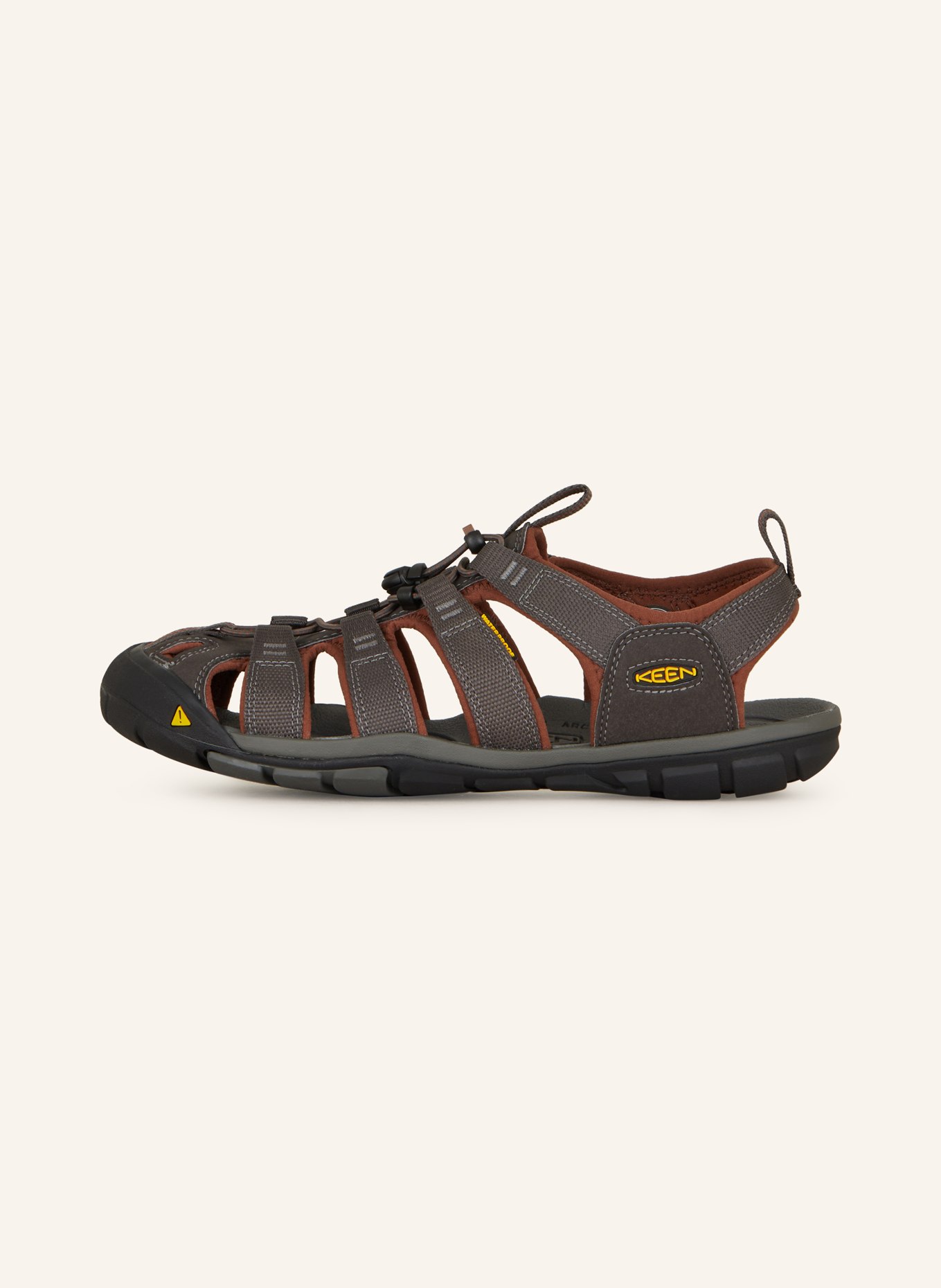 KEEN Trekking sandals CLEARWATER CNX, Color: BROWN/ DARK BROWN (Image 4)