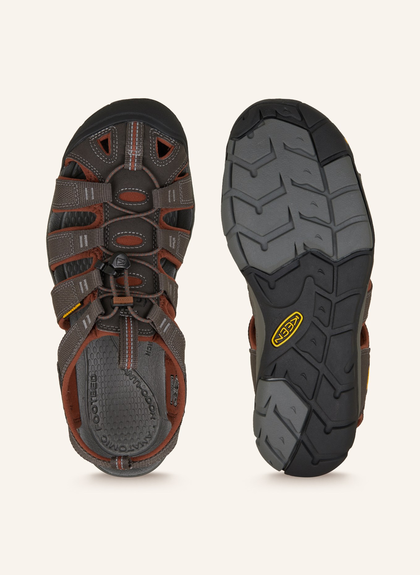 KEEN Trekingové sandály CLEARWATER CNX, Barva: HNĚDÁ/ TMAVĚ HNĚDÁ (Obrázek 5)