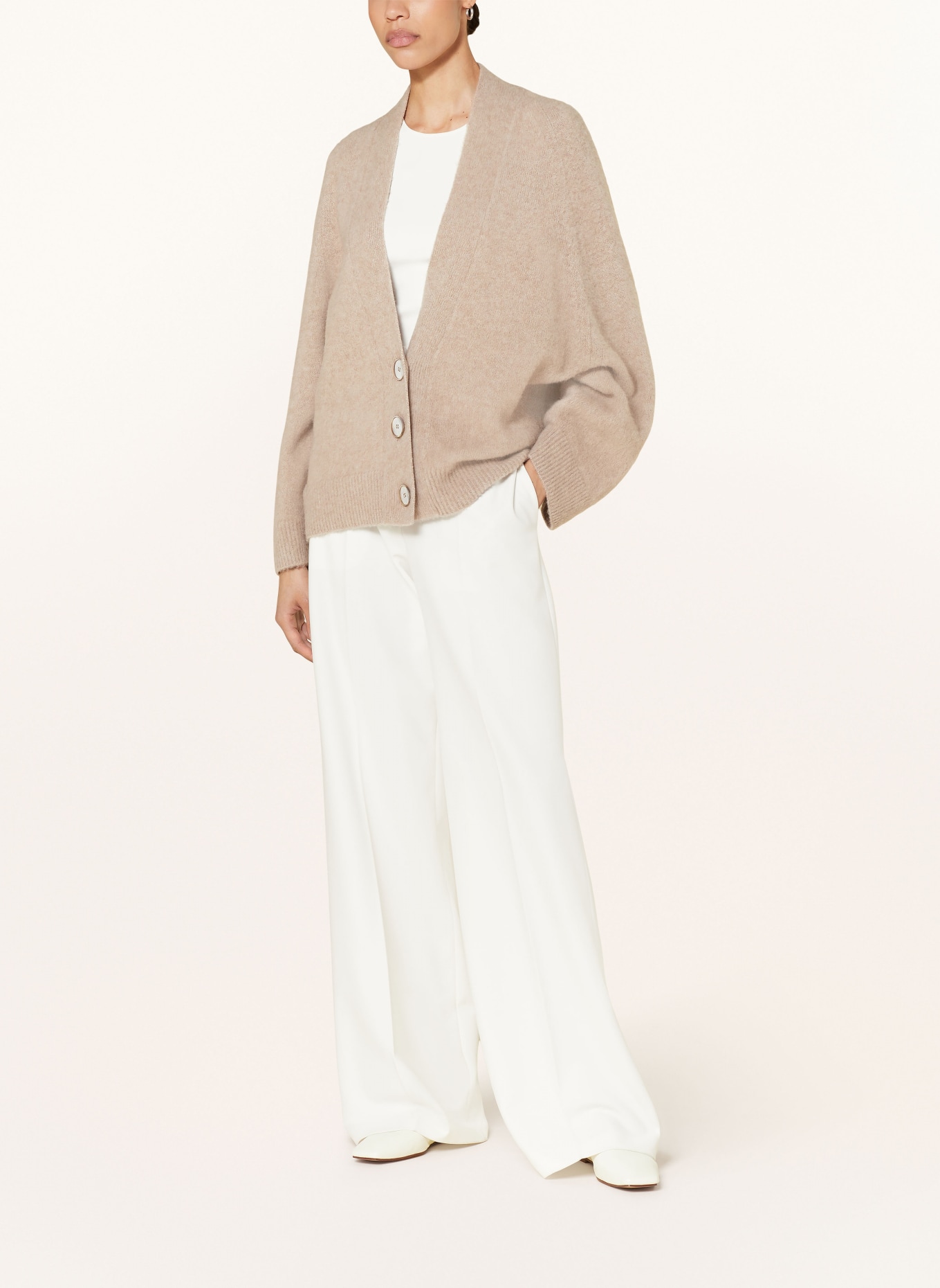 AVANT TOI Cashmere cardigan, Color: BEIGE (Image 2)