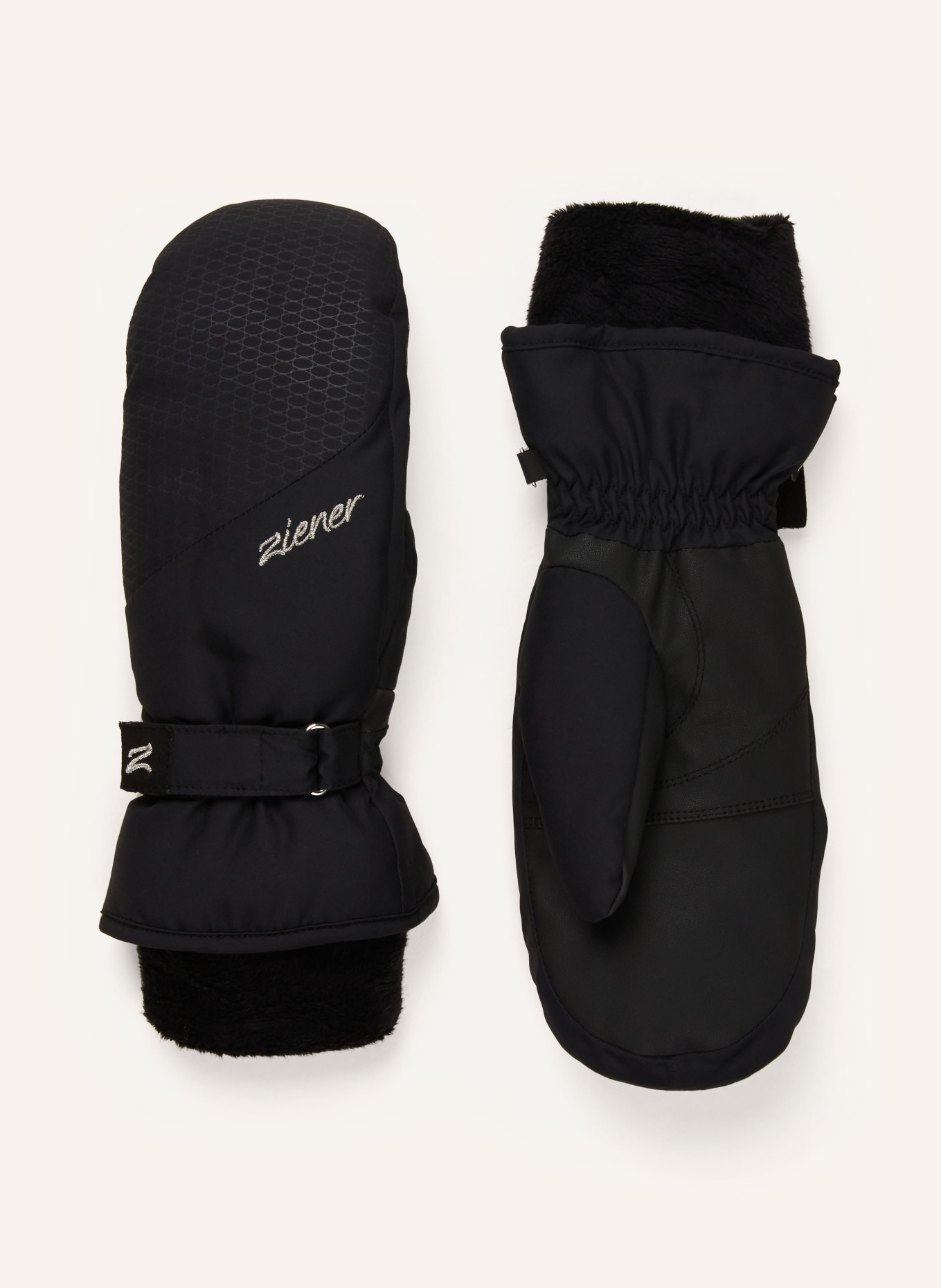 Ziener Ski gloves KLAIRO GTX MITTEN, Color: BLACK (Image 1)